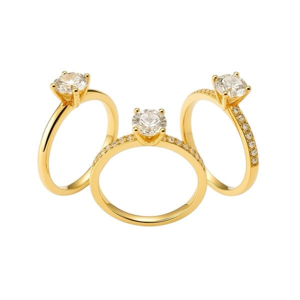 Anillos de Compromiso para Mujeres 18K - Joyería TuOro