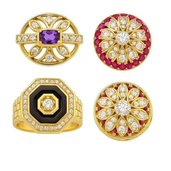 Anillos de Oro para Hombres 10K - Joyería TuOro