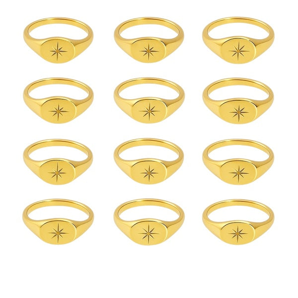 Anillos de Oro para Hombres 18K - Joyería TuOro