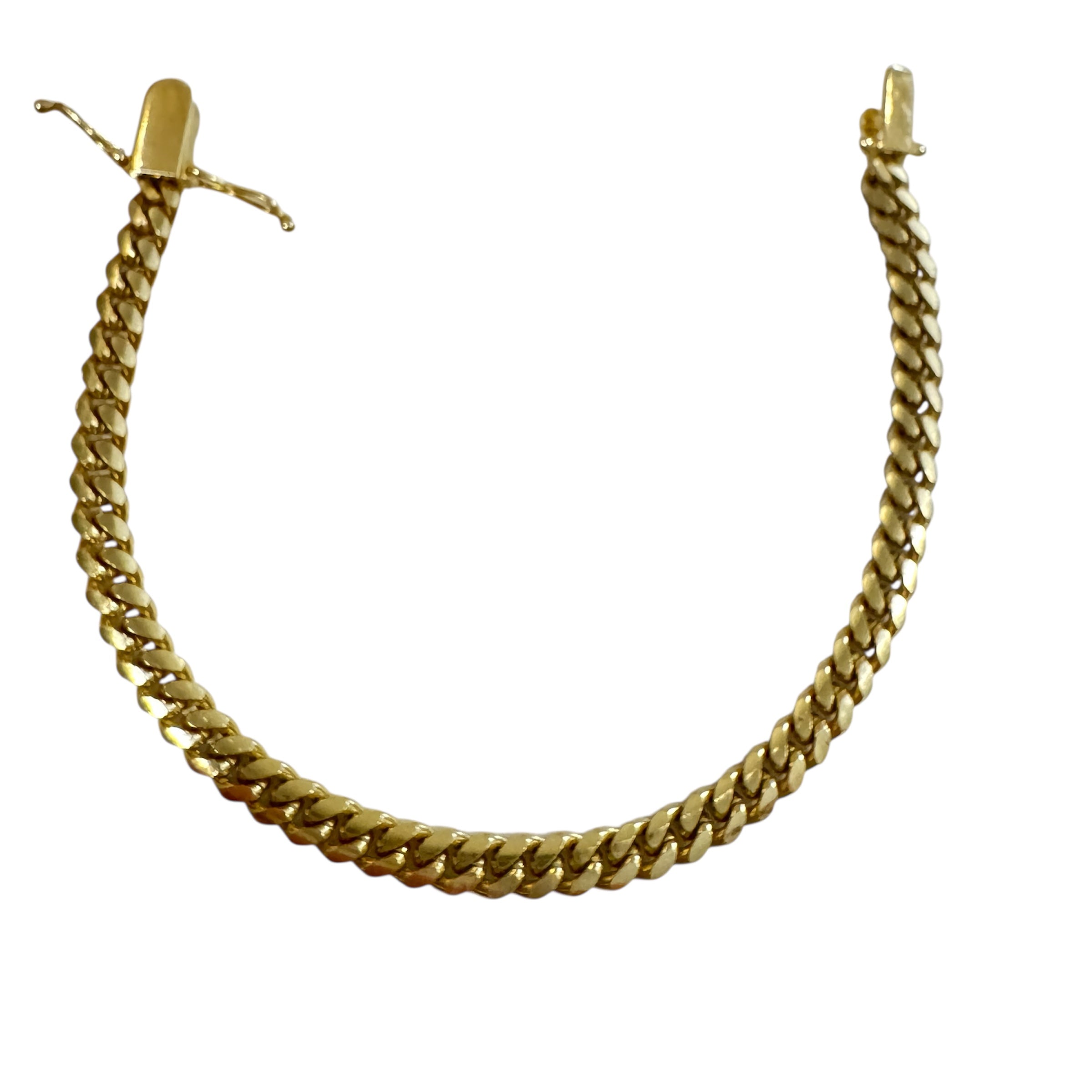 Pulsera de Oro 14K con Dijes Decorativos