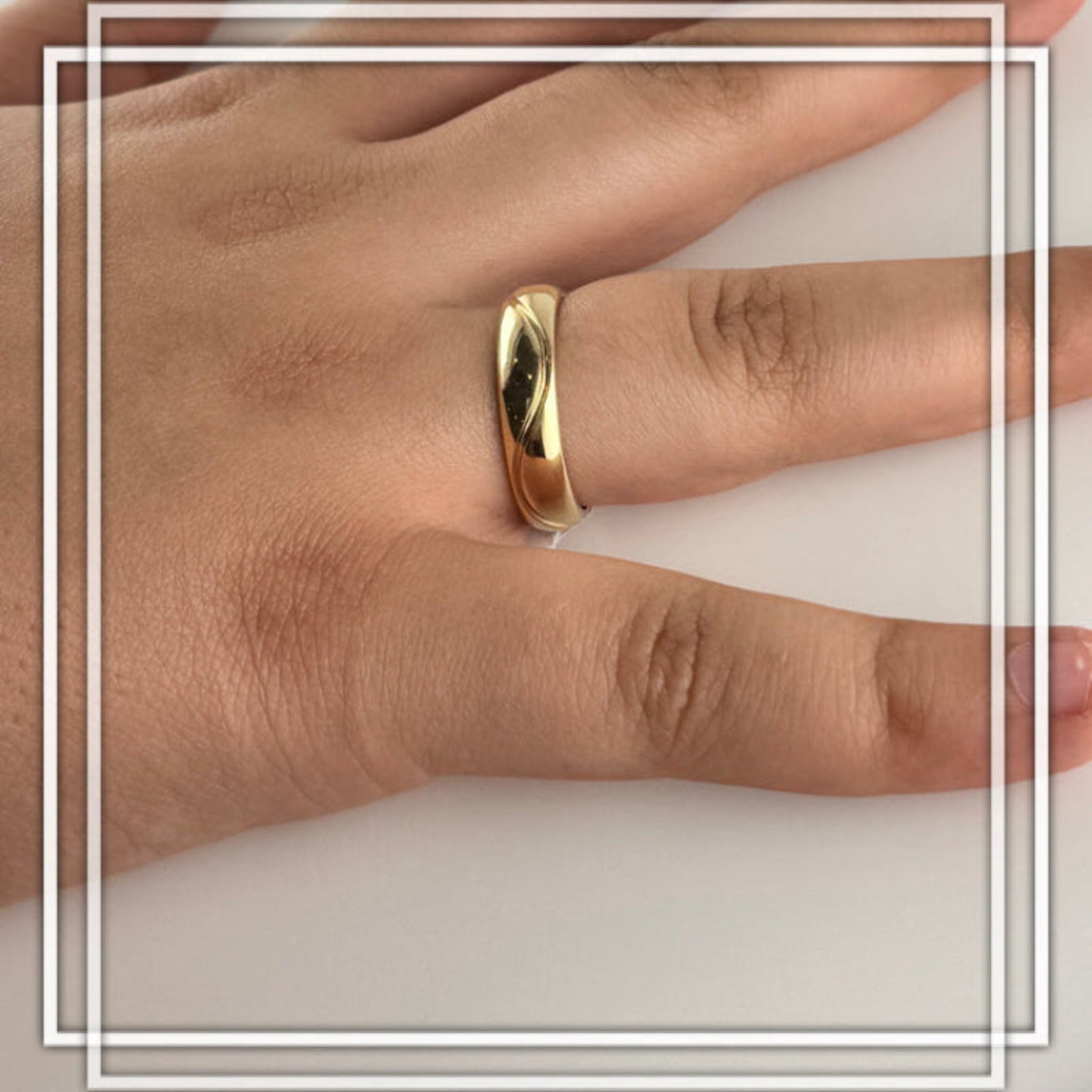 Alianza compromiso de forma - Joyería TuOro