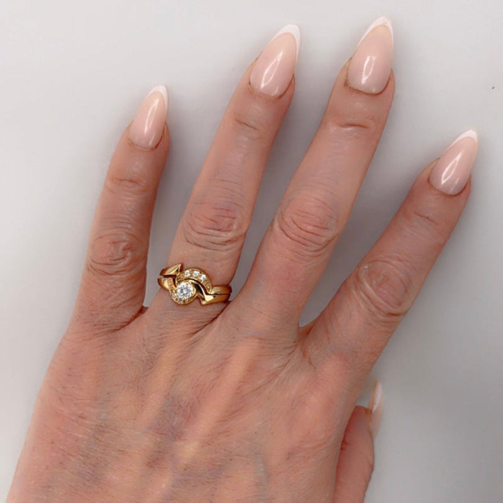 Anillo compromiso de oro - Joyería TuOro