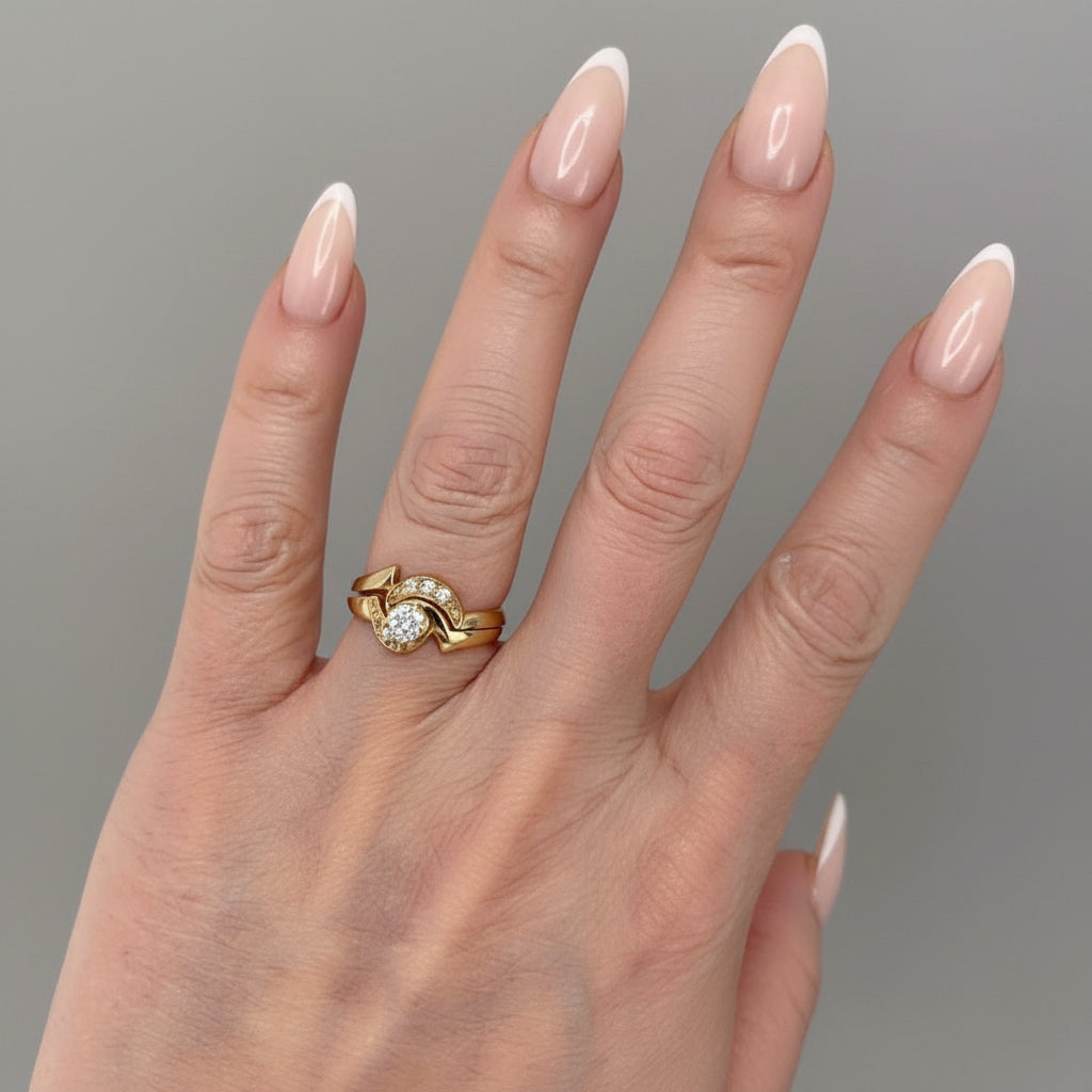 Anillo compromiso de oro - Joyería TuOro