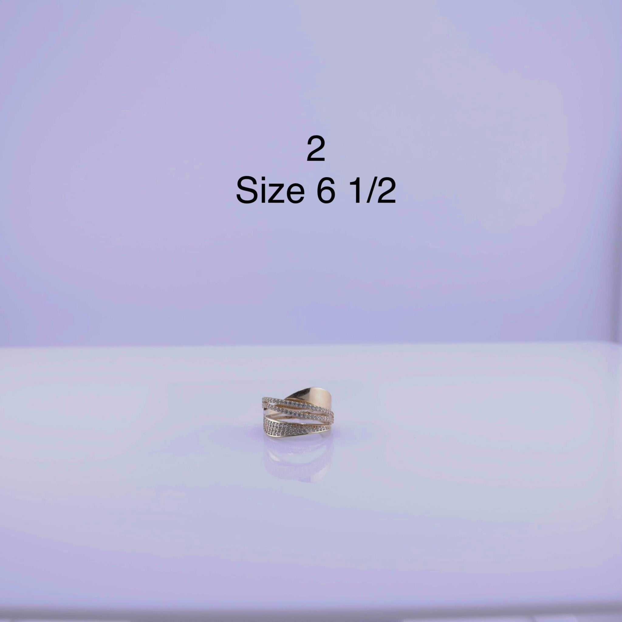 Anillo de coctel en oro - Joyería TuOro