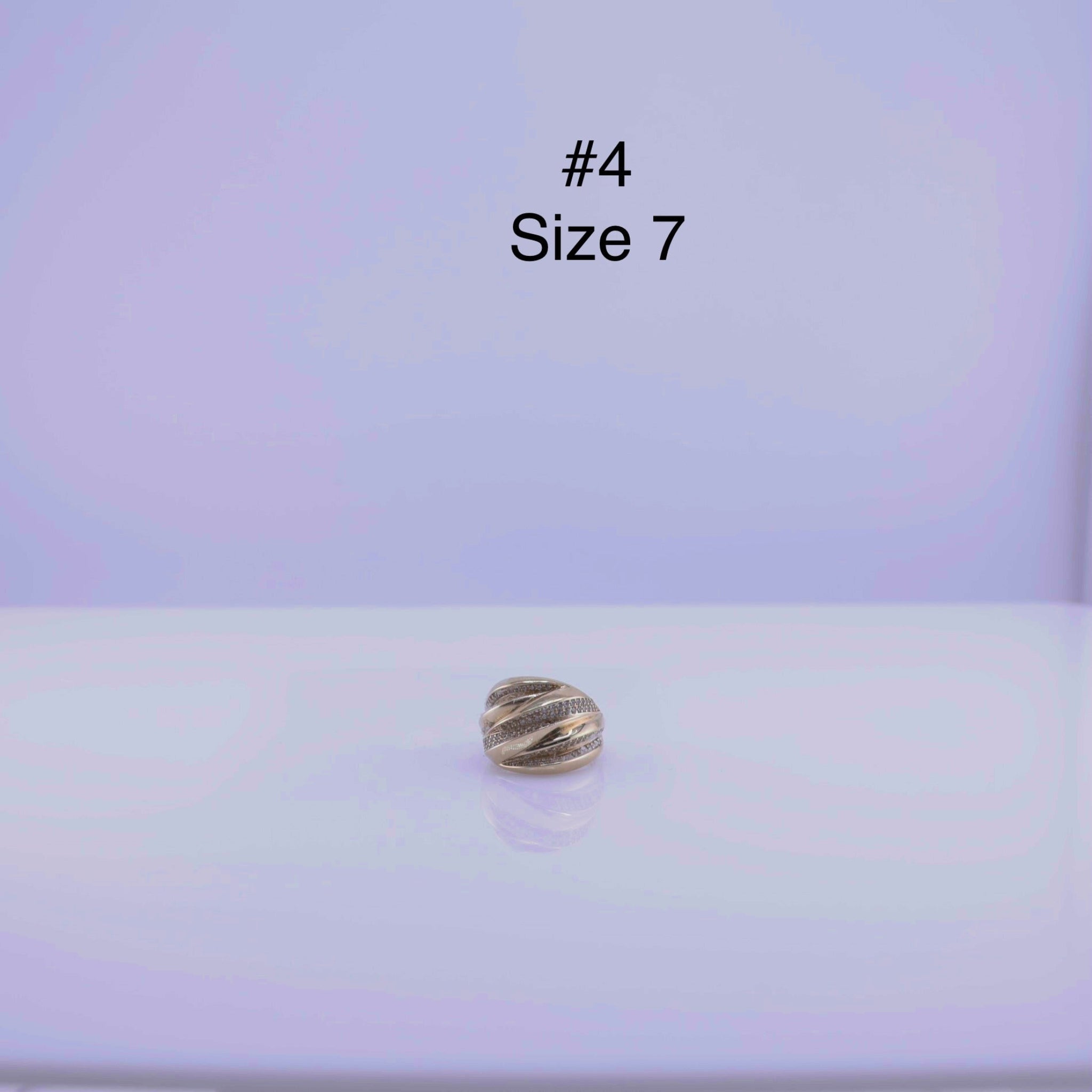 Anillo de coctel en oro - Joyería TuOro