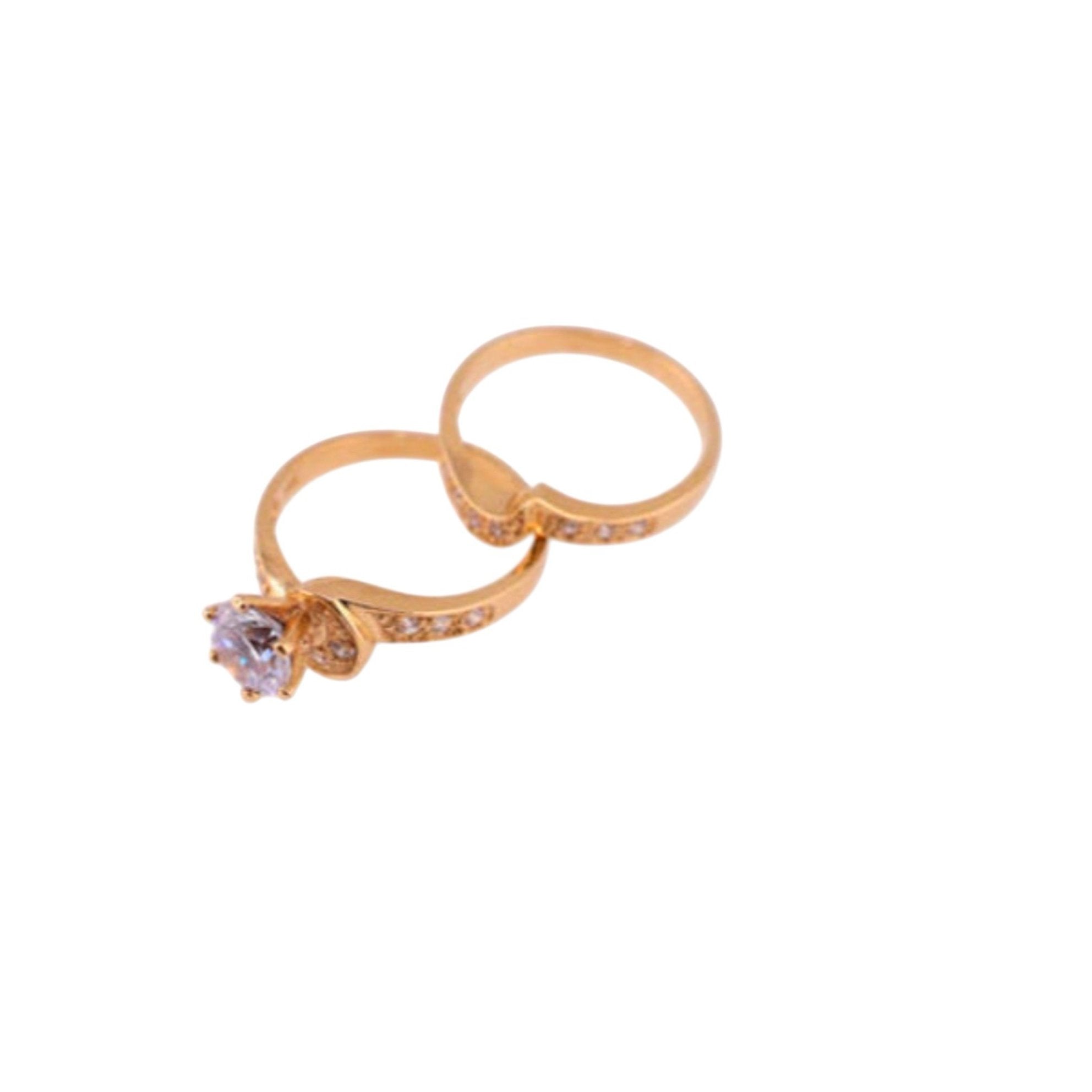Anillo nupcial en oro amarillo - Joyería TuOro