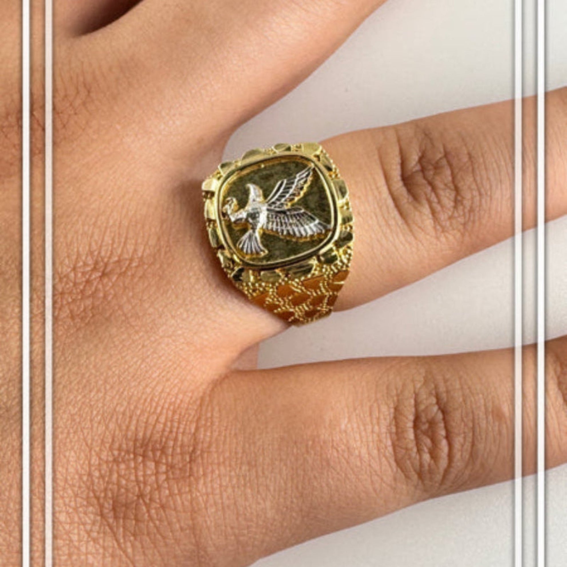 Anillo para hombre de sellos - Joyería TuOro