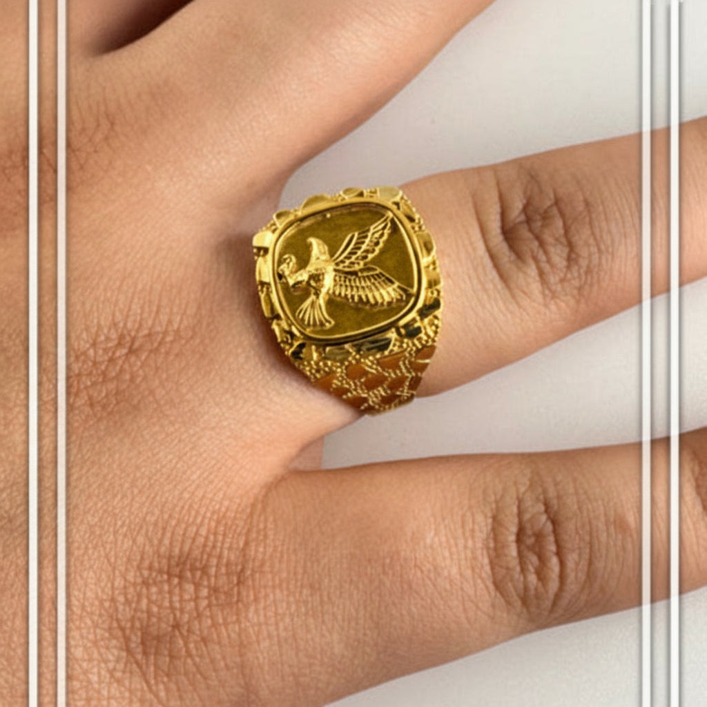 Anillo para hombre de sellos - Joyería TuOro