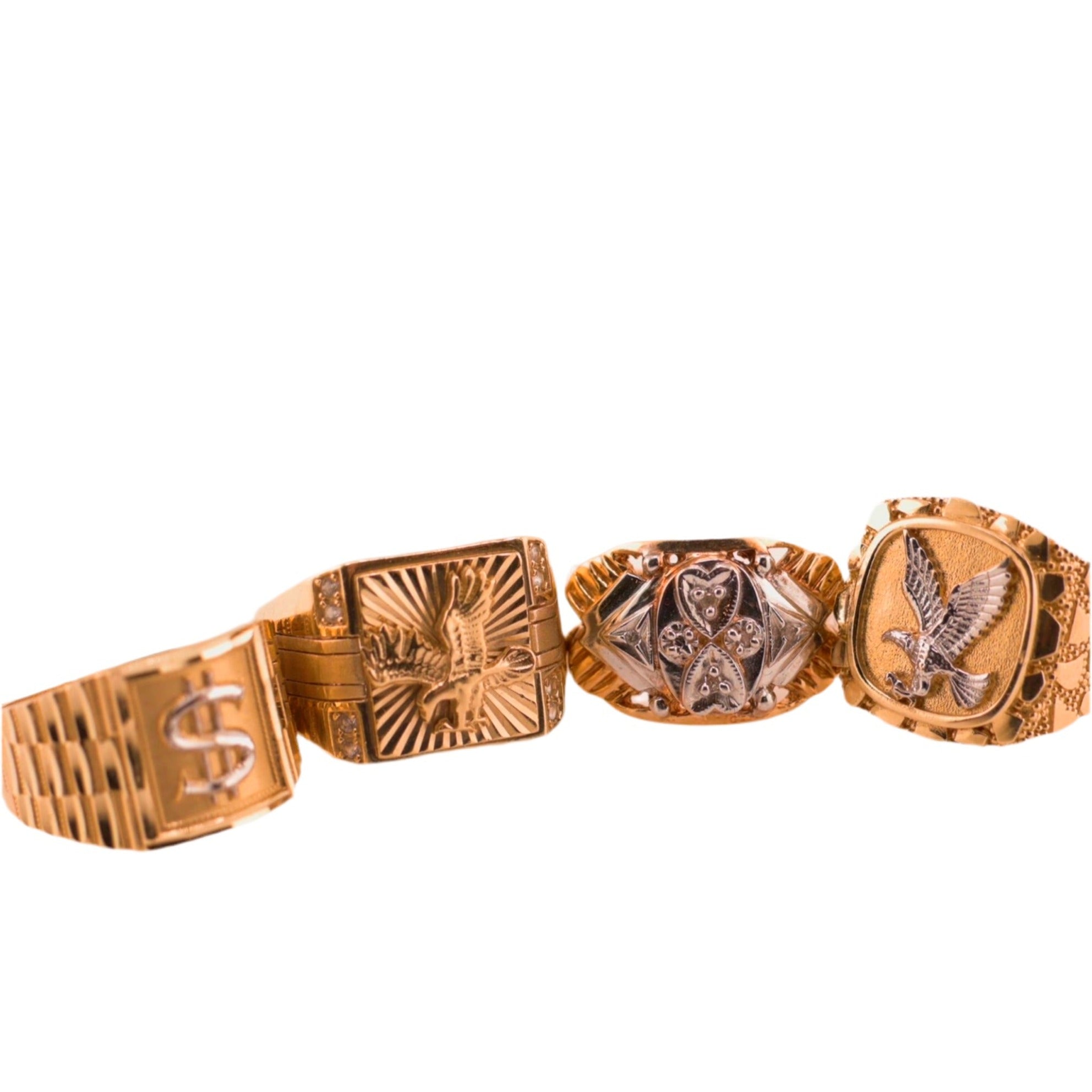 Anillo para hombre de sellos - Joyería TuOro