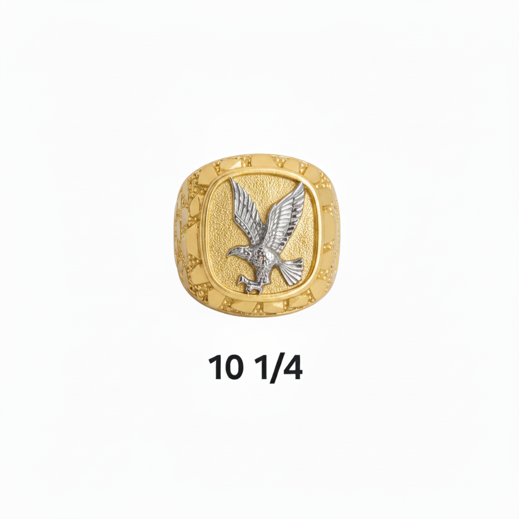 14K Gold Signet Ring