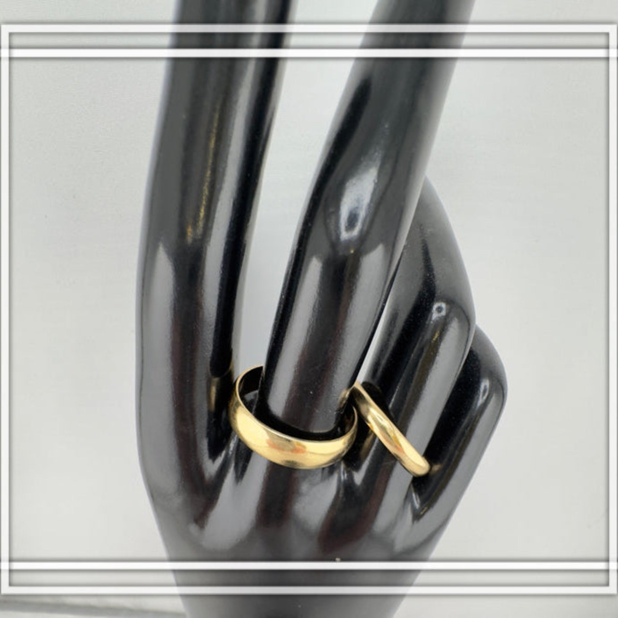 Anillos compromiso de hombres lisos - Joyería TuOro