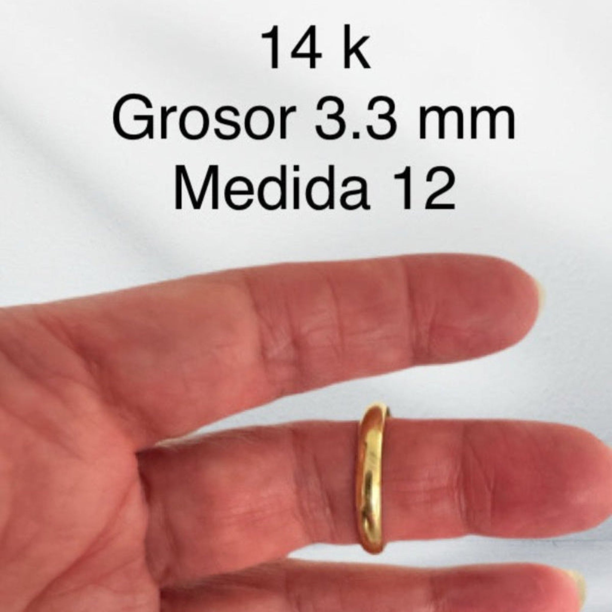 Anillos compromiso de hombres lisos - Joyería TuOro