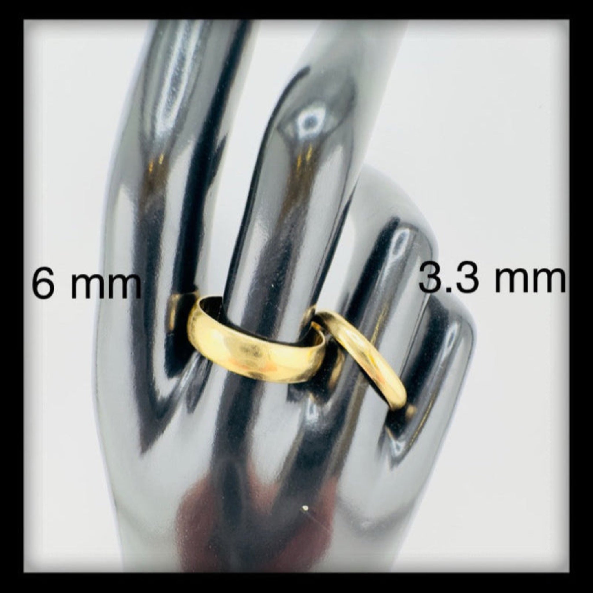 Anillos compromiso de hombres lisos - Joyería TuOro