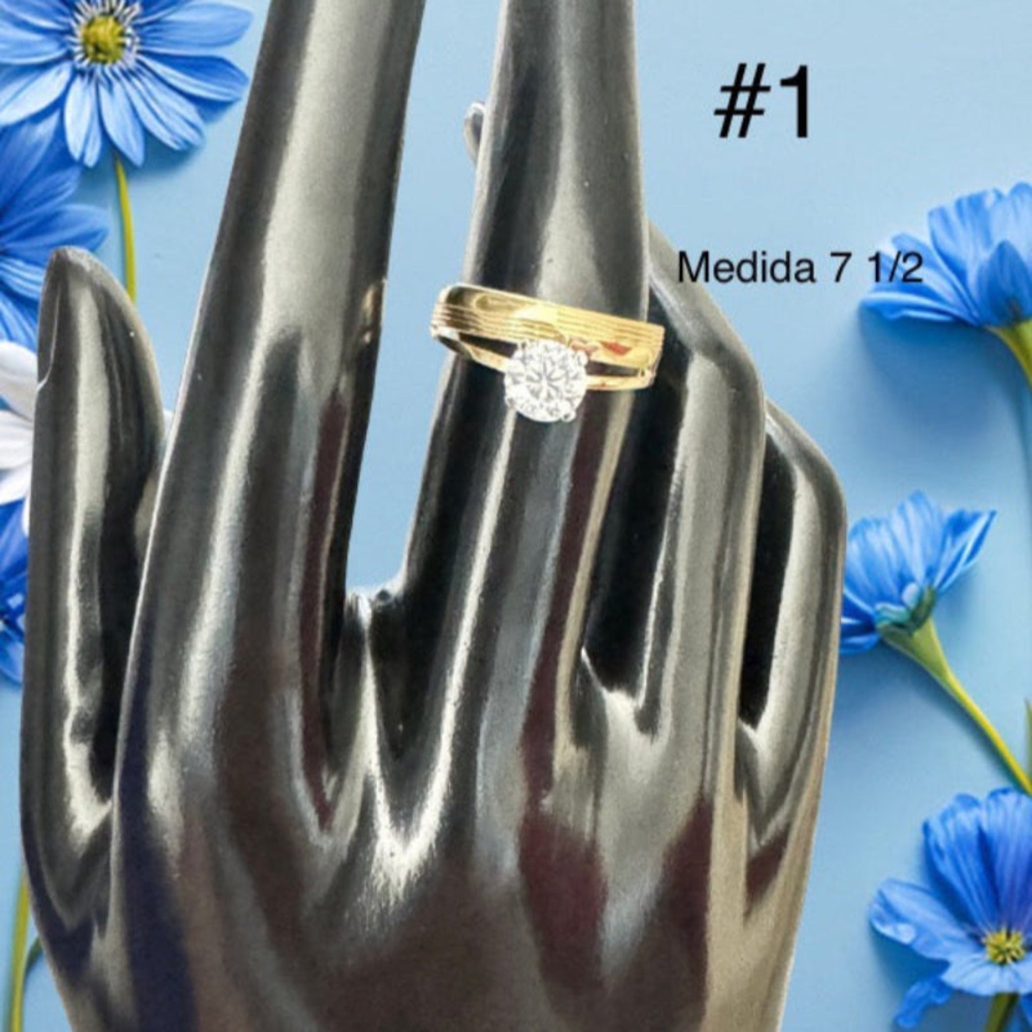 Anillos de compromiso 2 en 1. - Joyería TuOro