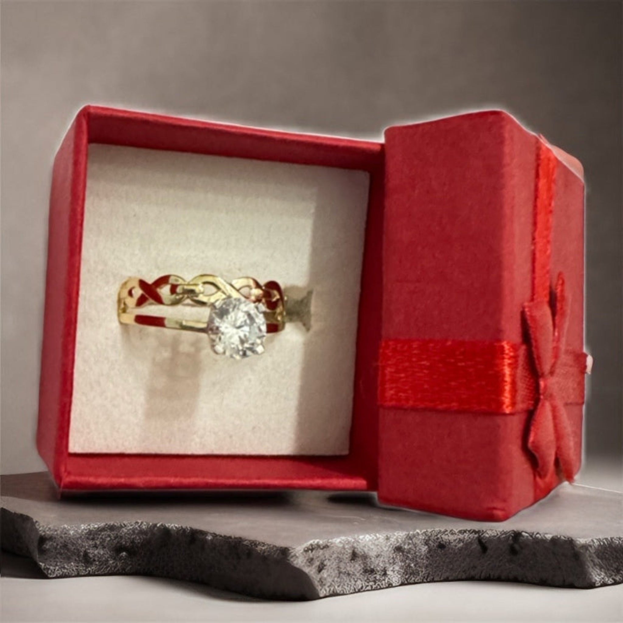 Anillos de compromiso 2 en 1. - Joyería TuOro