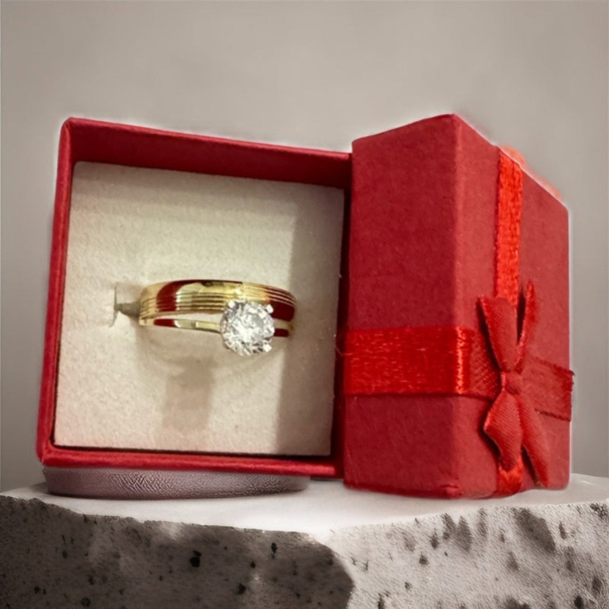 Anillos de compromiso 2 en 1. - Joyería TuOro