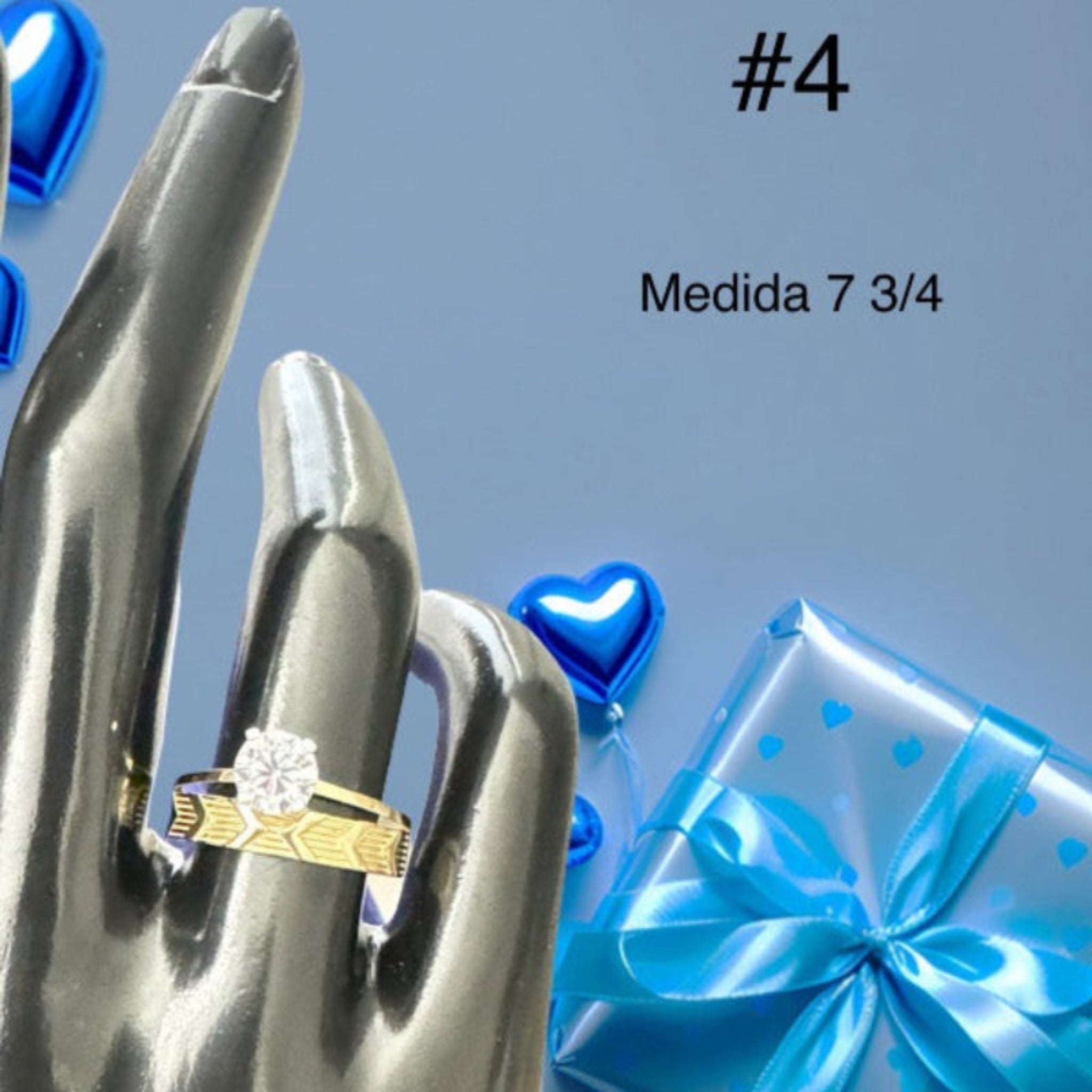 Anillos de compromiso 2 en 1. - Joyería TuOro