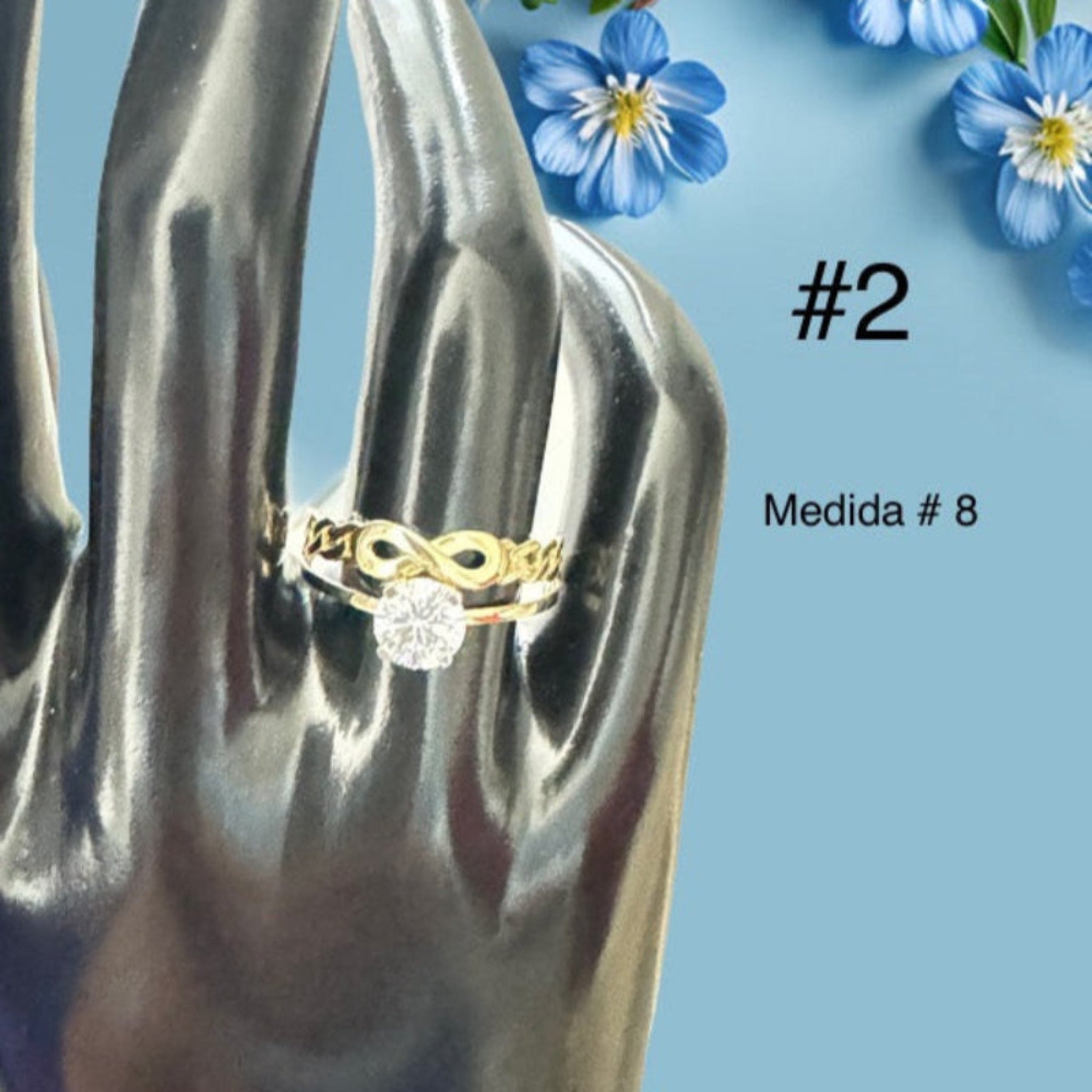 Anillos de compromiso 2 en 1. - Joyería TuOro