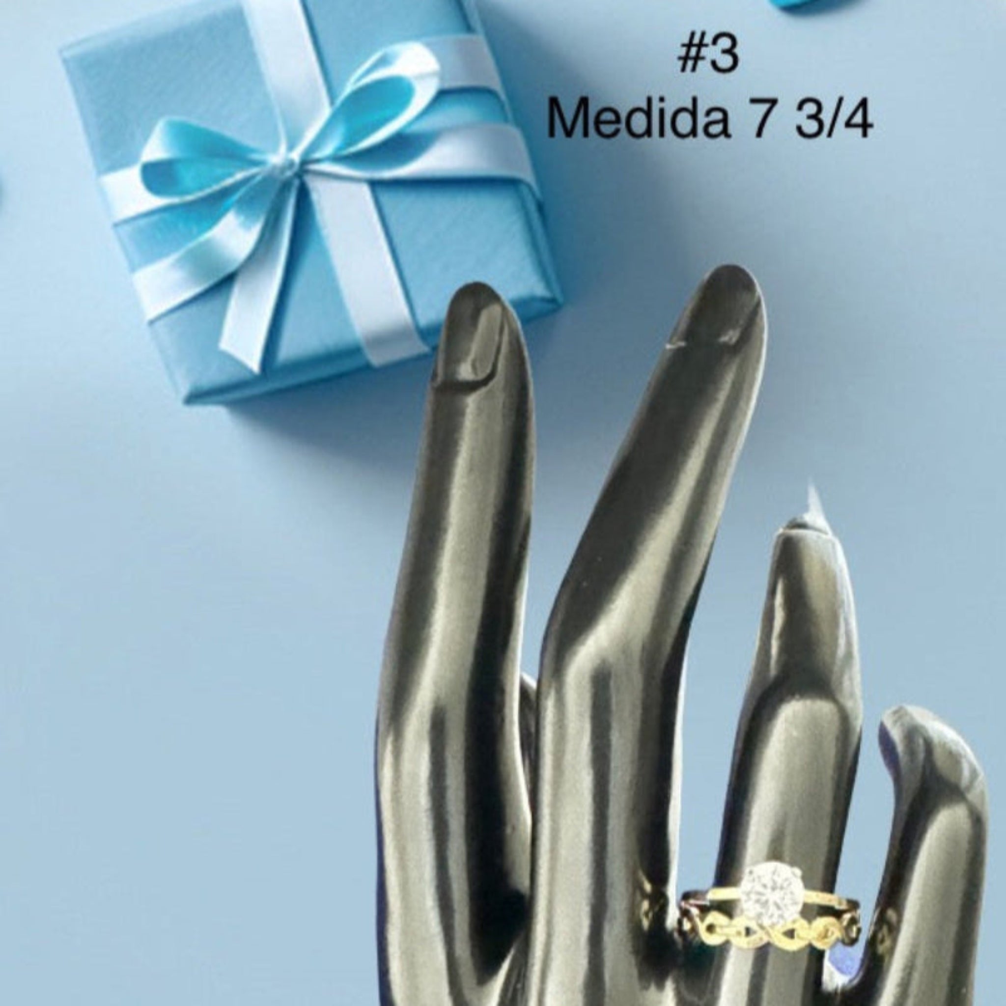 Anillos de compromiso 2 en 1. - Joyería TuOro