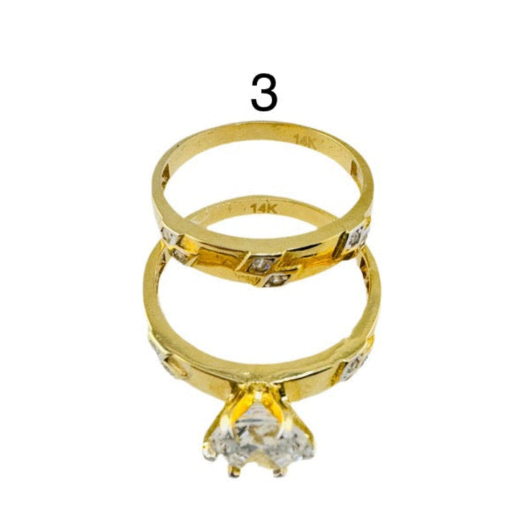 Anillos de compromiso modernos. - Joyería TuOro