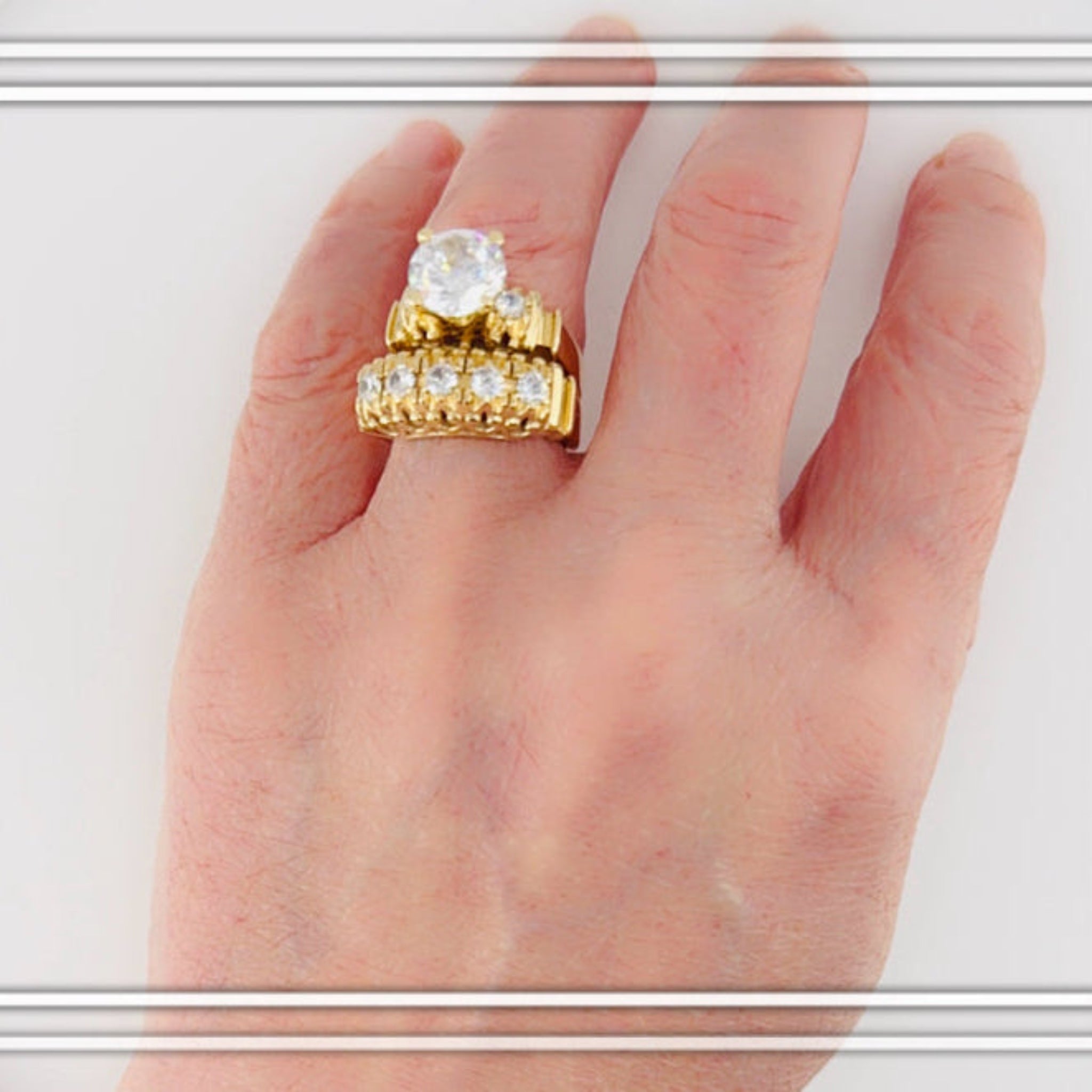 Anillos de compromiso tradicionales. - Joyería TuOro