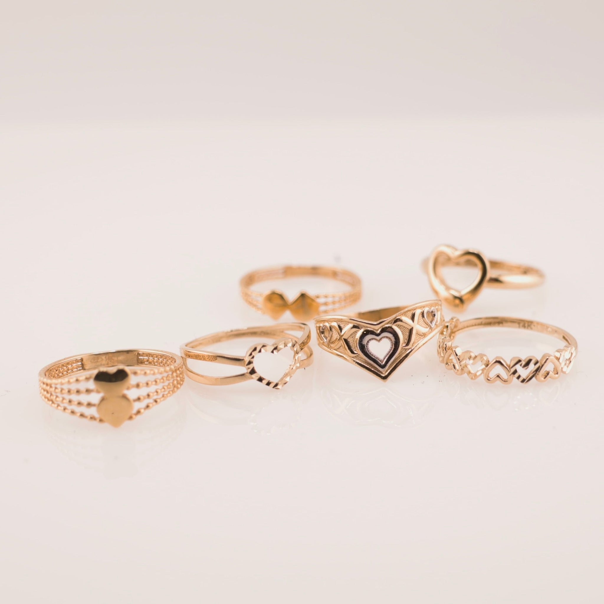 Anillos de corazón para mujer - Joyería TuOro