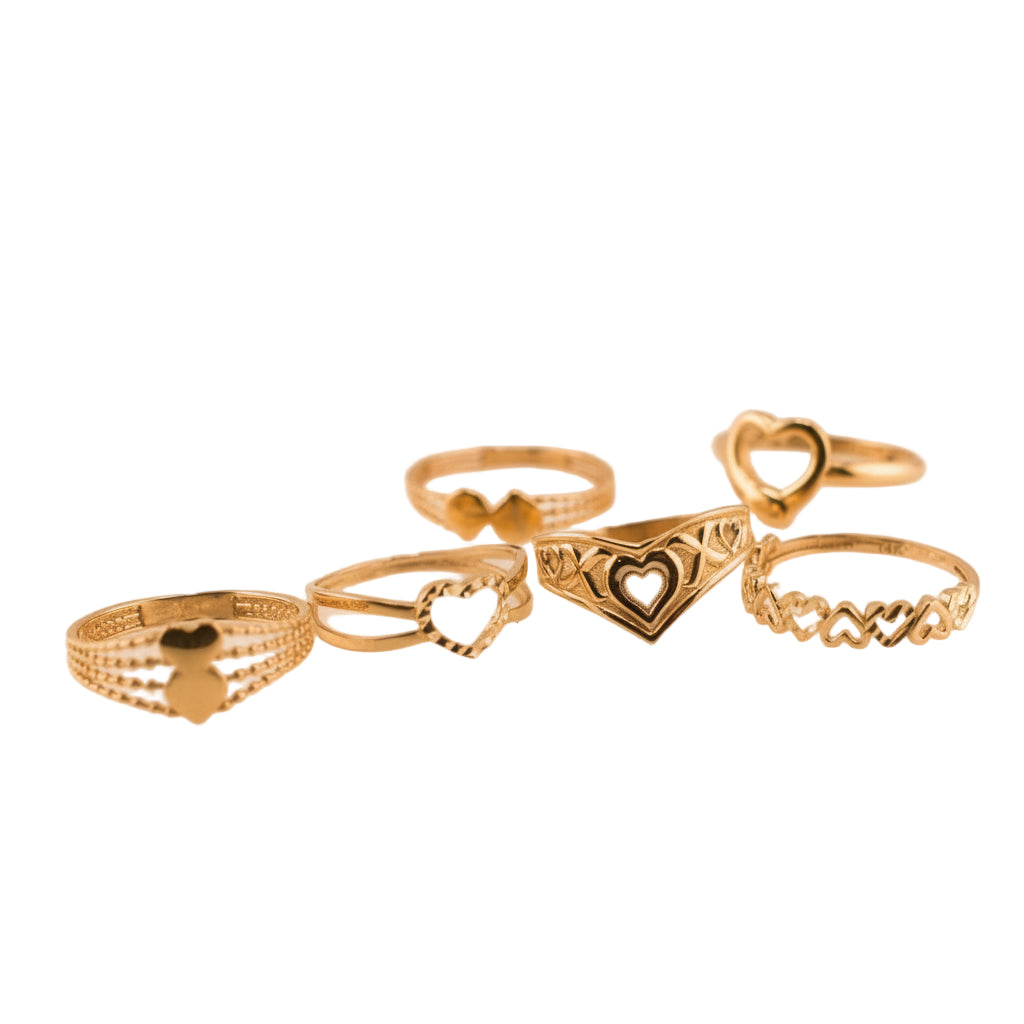 Anillos de corazón para mujer - Joyería TuOro