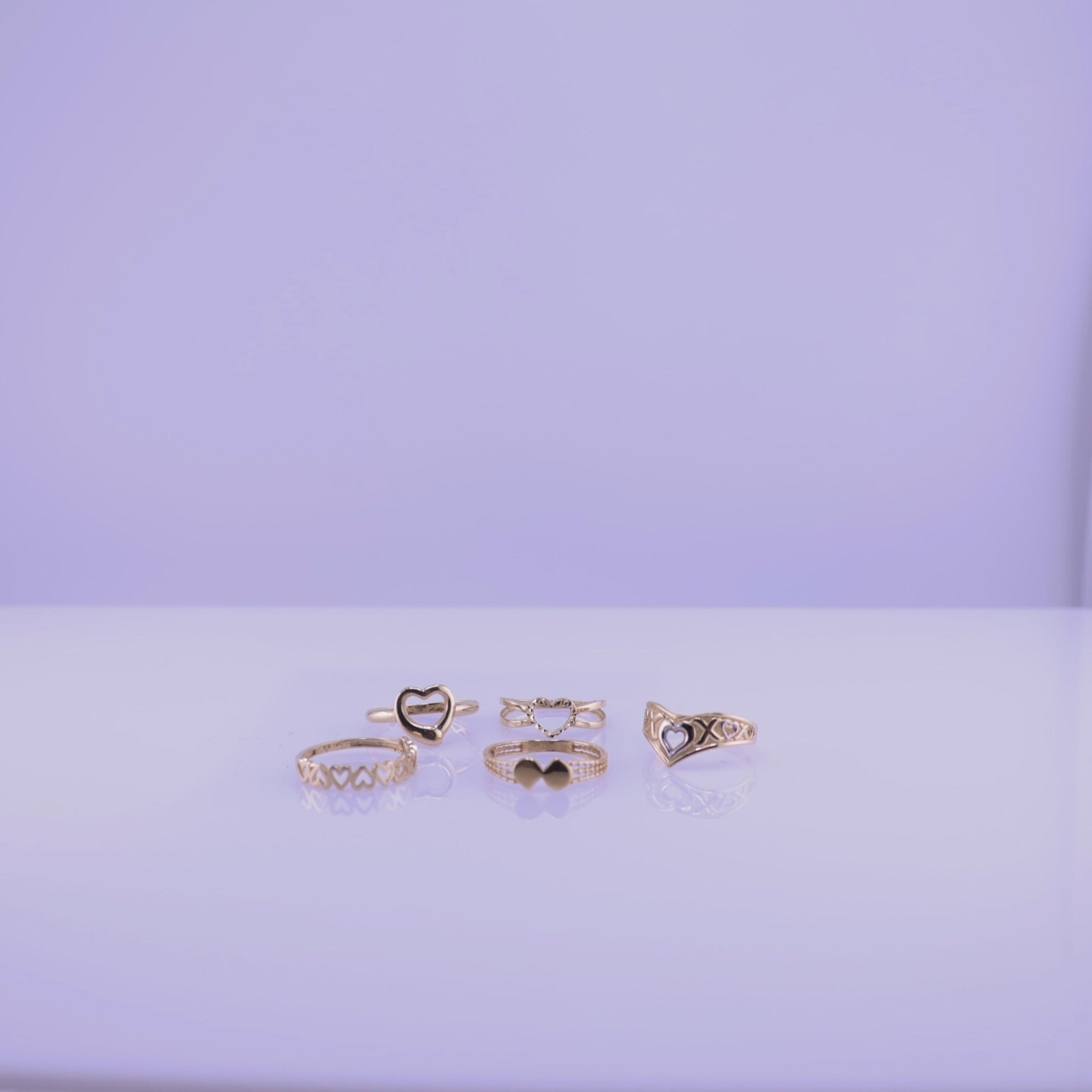 Anillos de corazón para mujer - Joyería TuOro