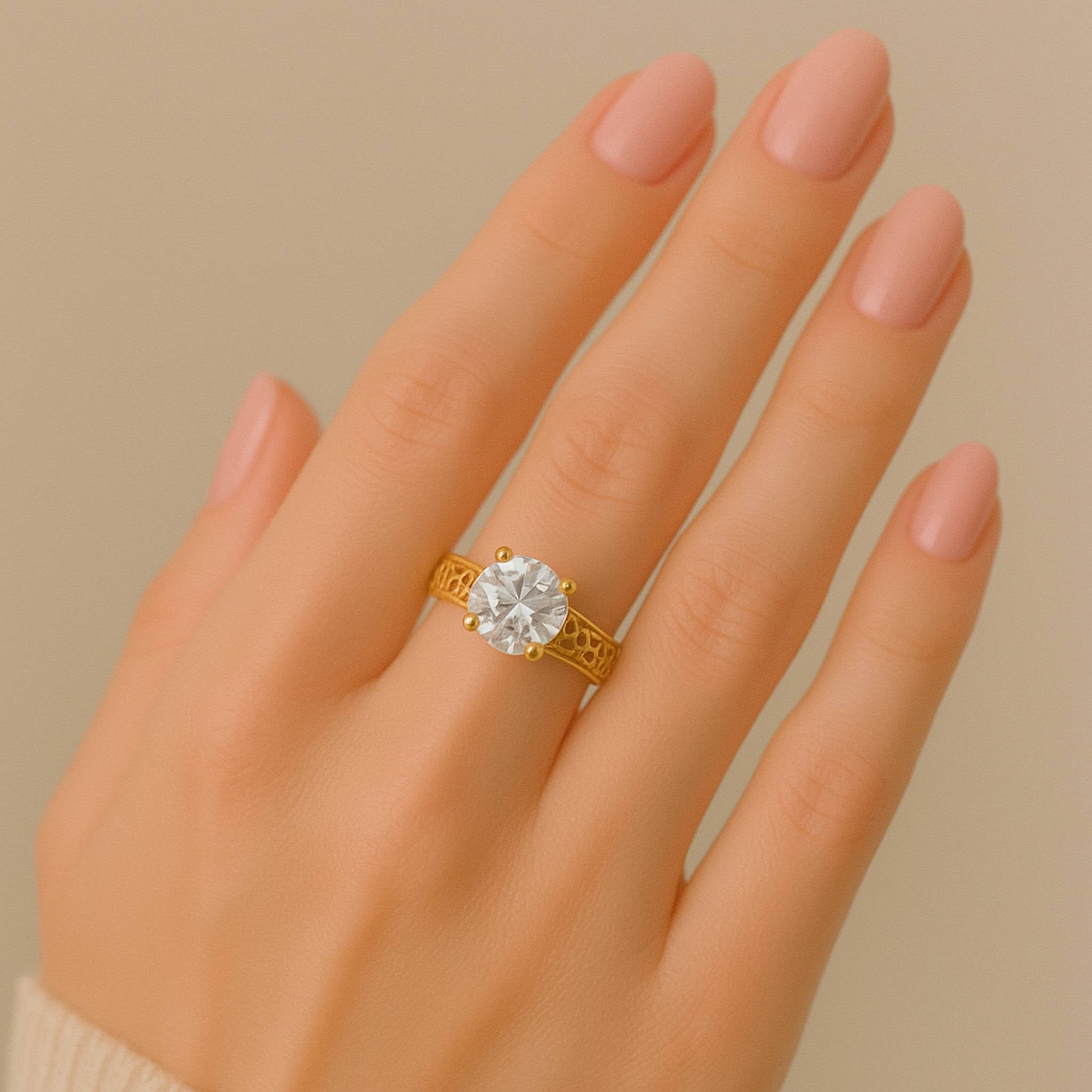 Anillos de mujer con piedras - Joyería TuOro