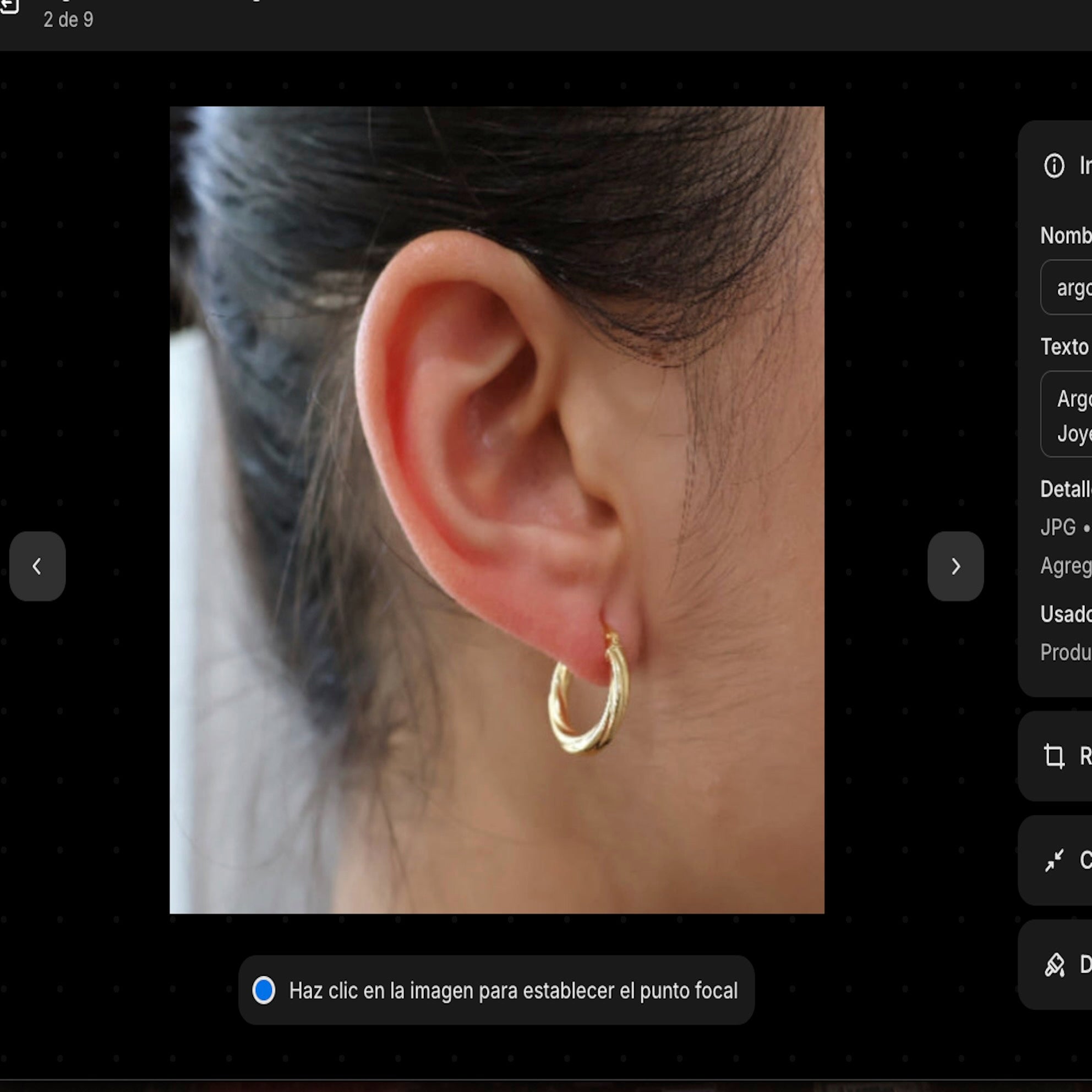 Argollas torcidas lisas de oro 14K – Grosor 3 mm - Joyería TuOro