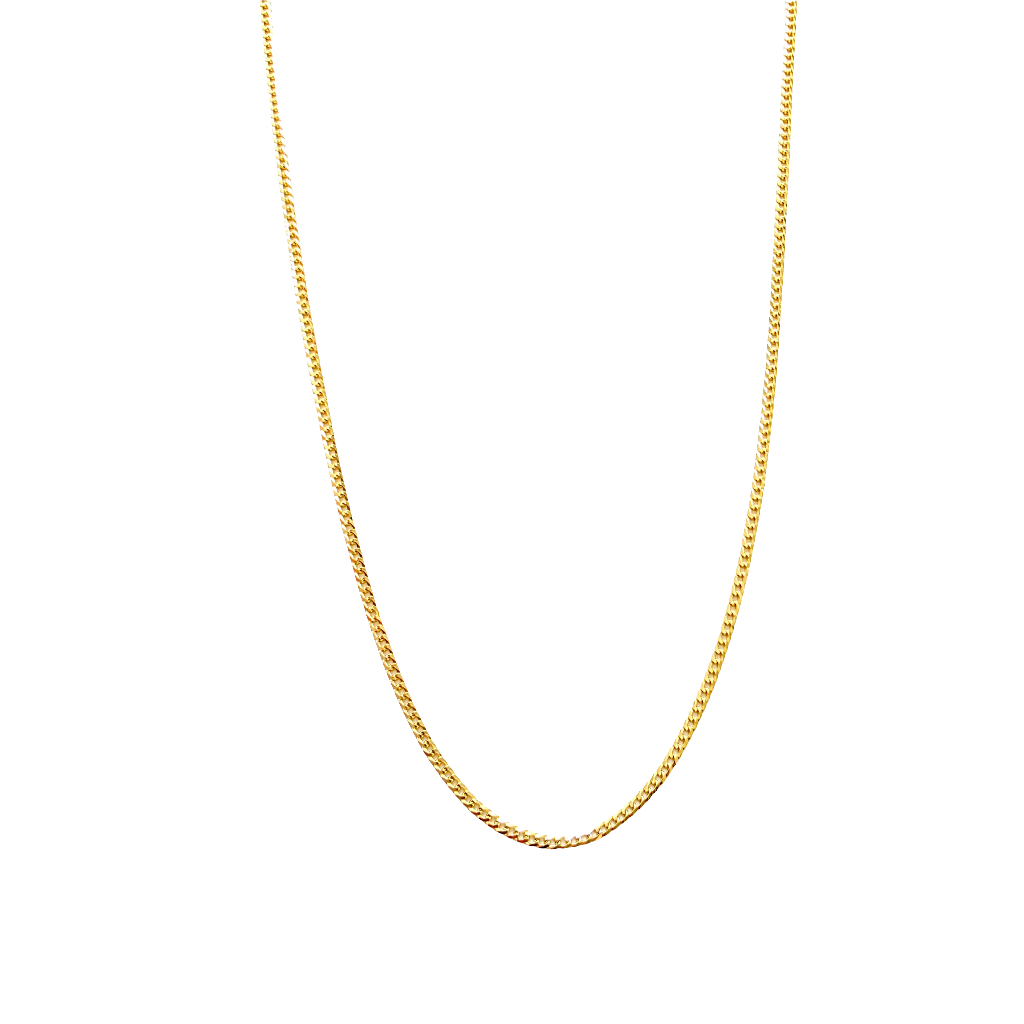 Cadena cubana italiana 2 mm oro 14K
