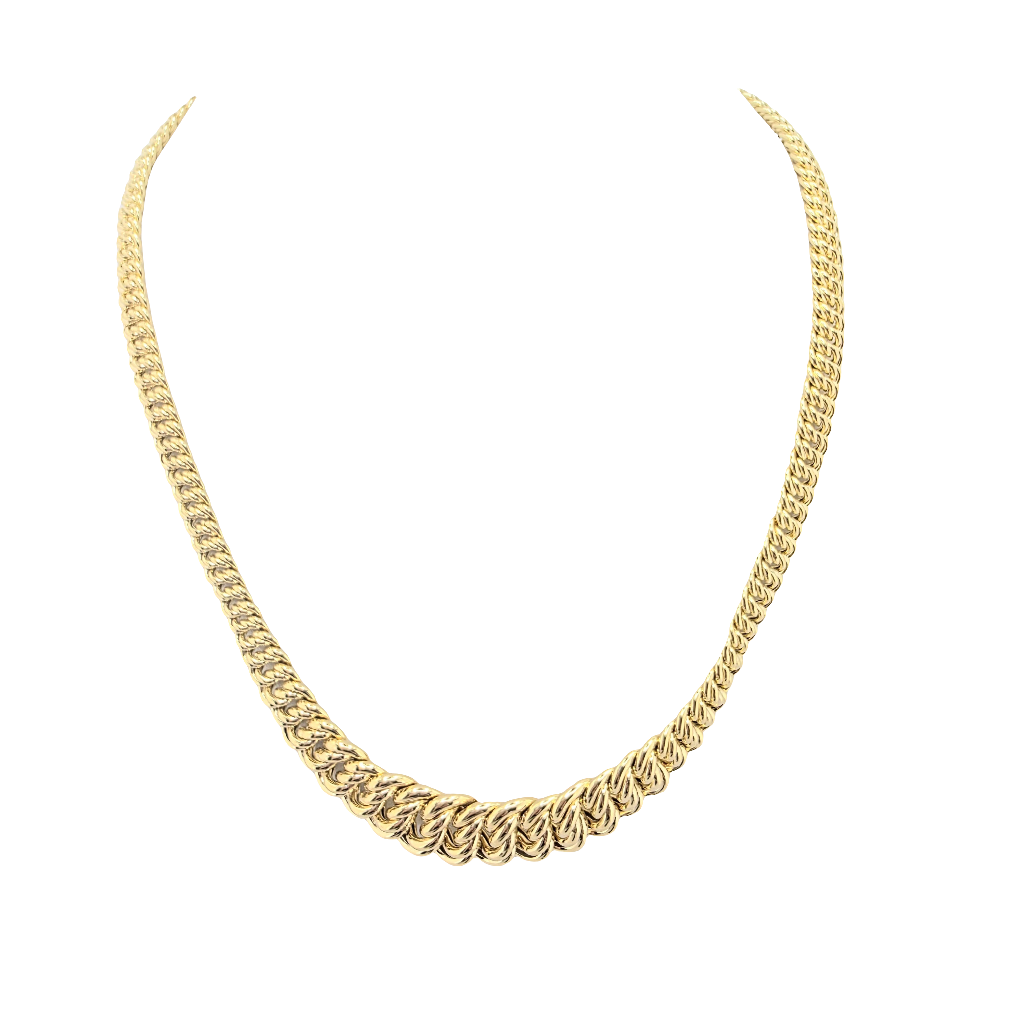 Gargantilla Corte Princesa de Oro 14K