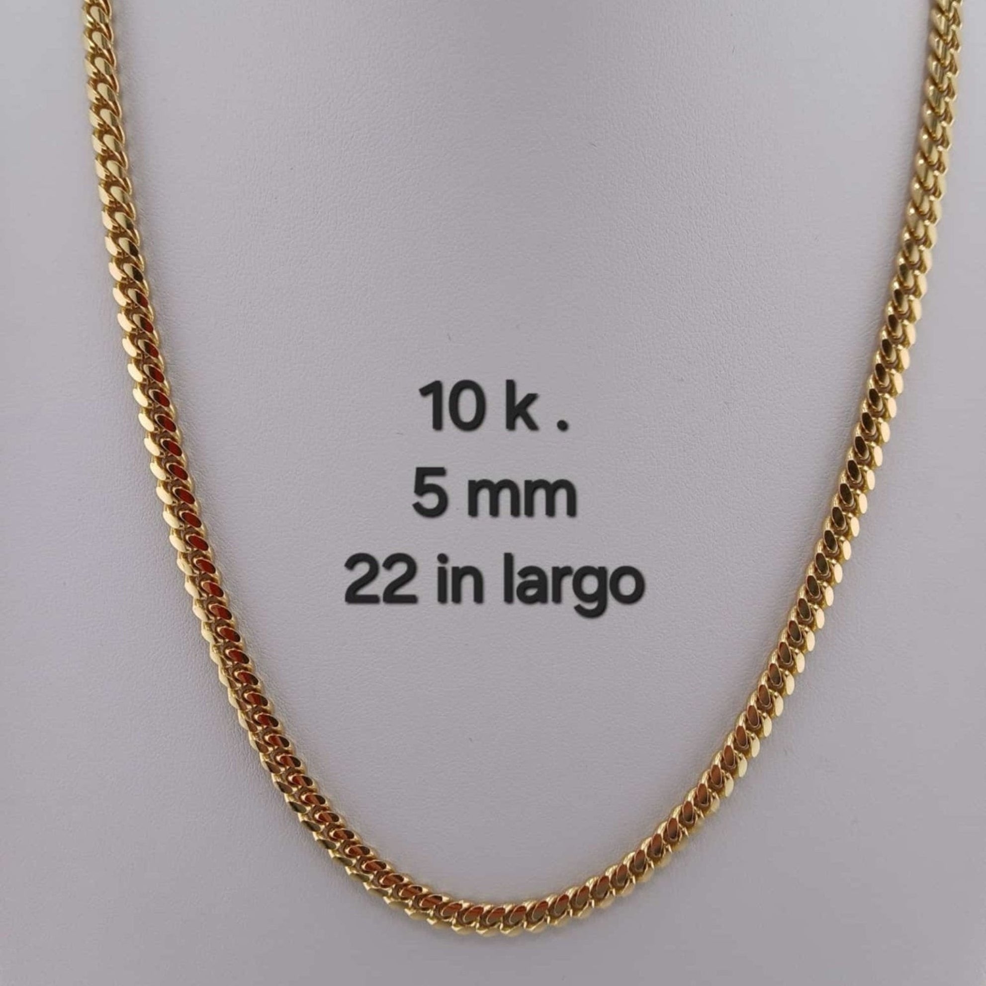 Cadena 10 k - Joyería TuOro