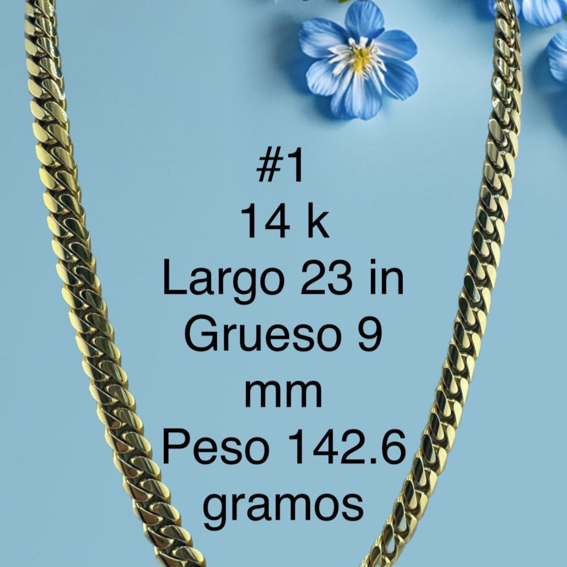 Cadena cubana - Joyería TuOro