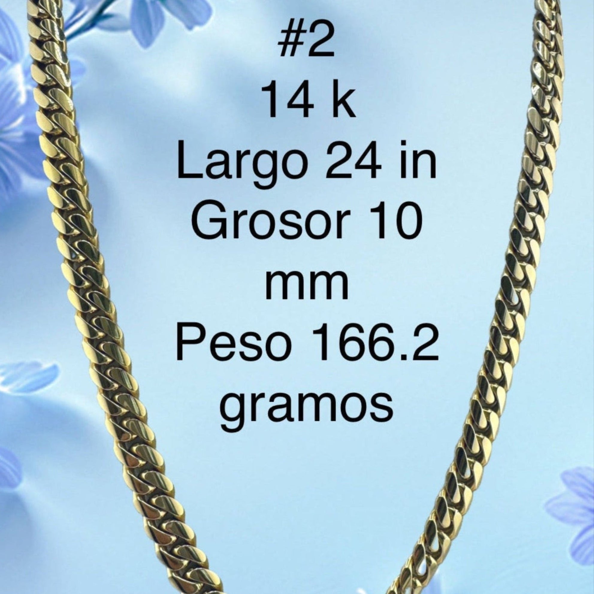 Cadena cubana - Joyería TuOro