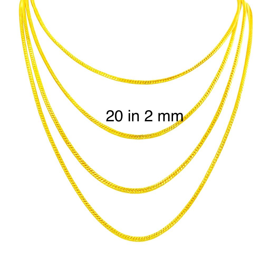 Cadena franco de oro - Joyería TuOro