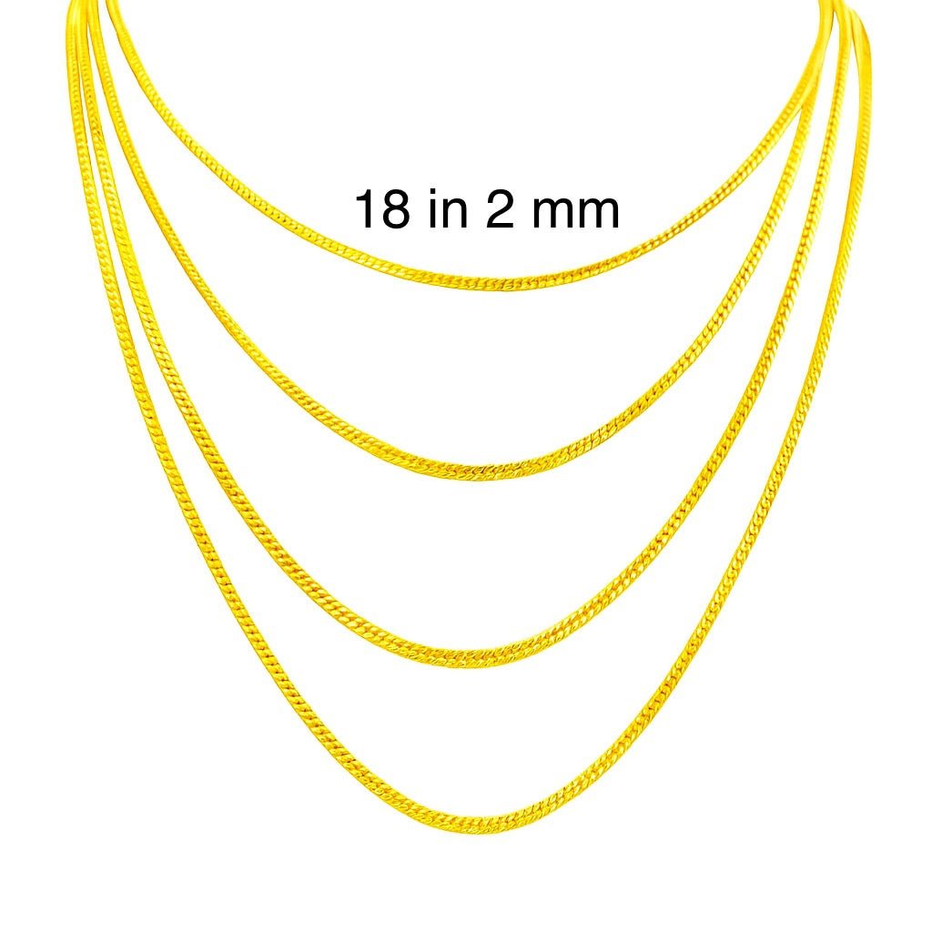 Cadena franco de oro - Joyería TuOro