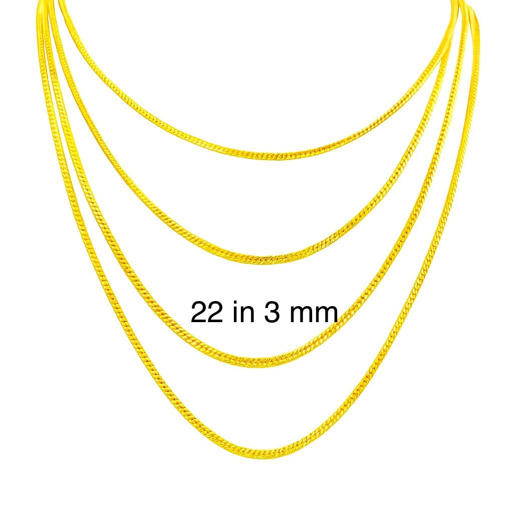 Cadena franco de oro - Joyería TuOro