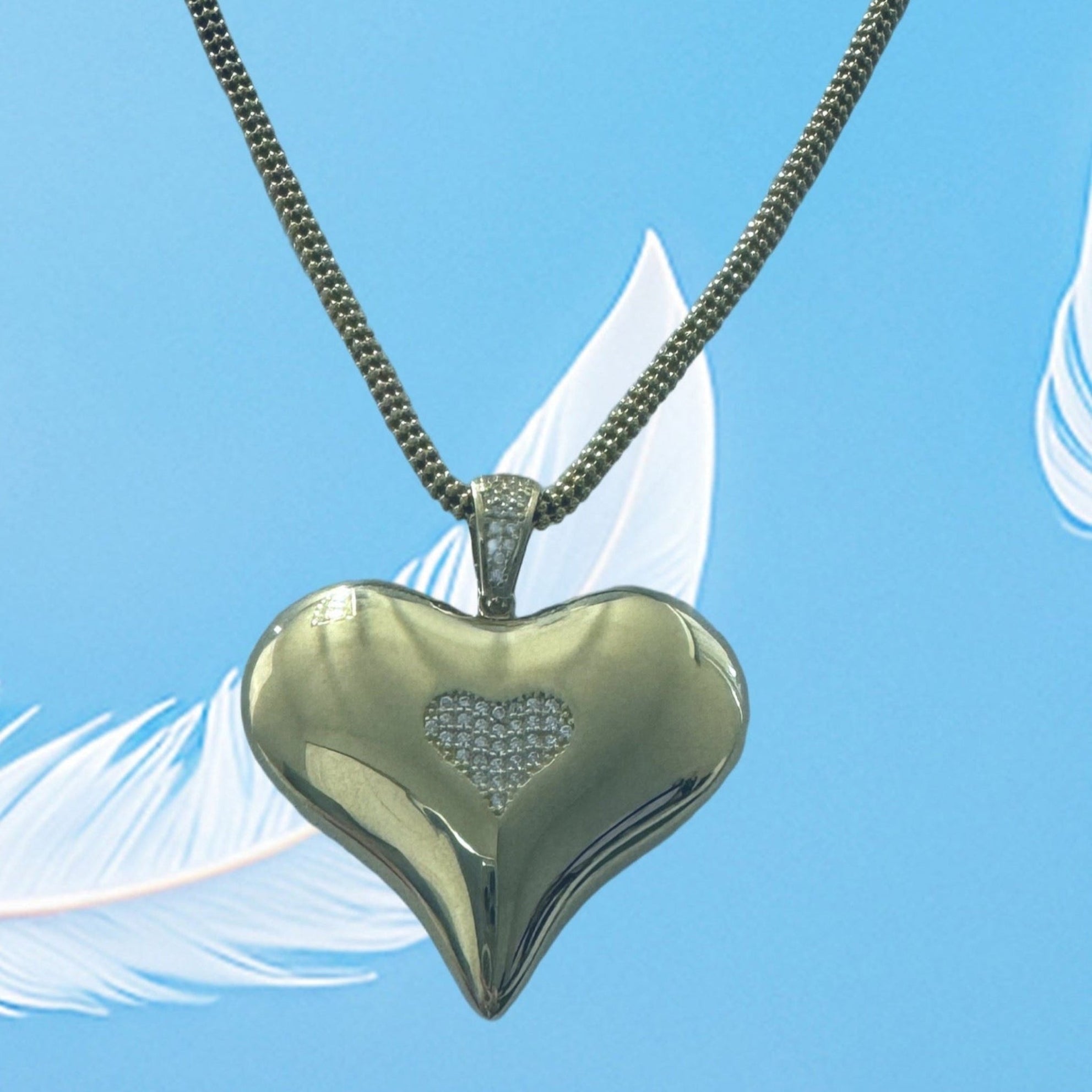 Dijes de corazón oro - Joyería TuOro