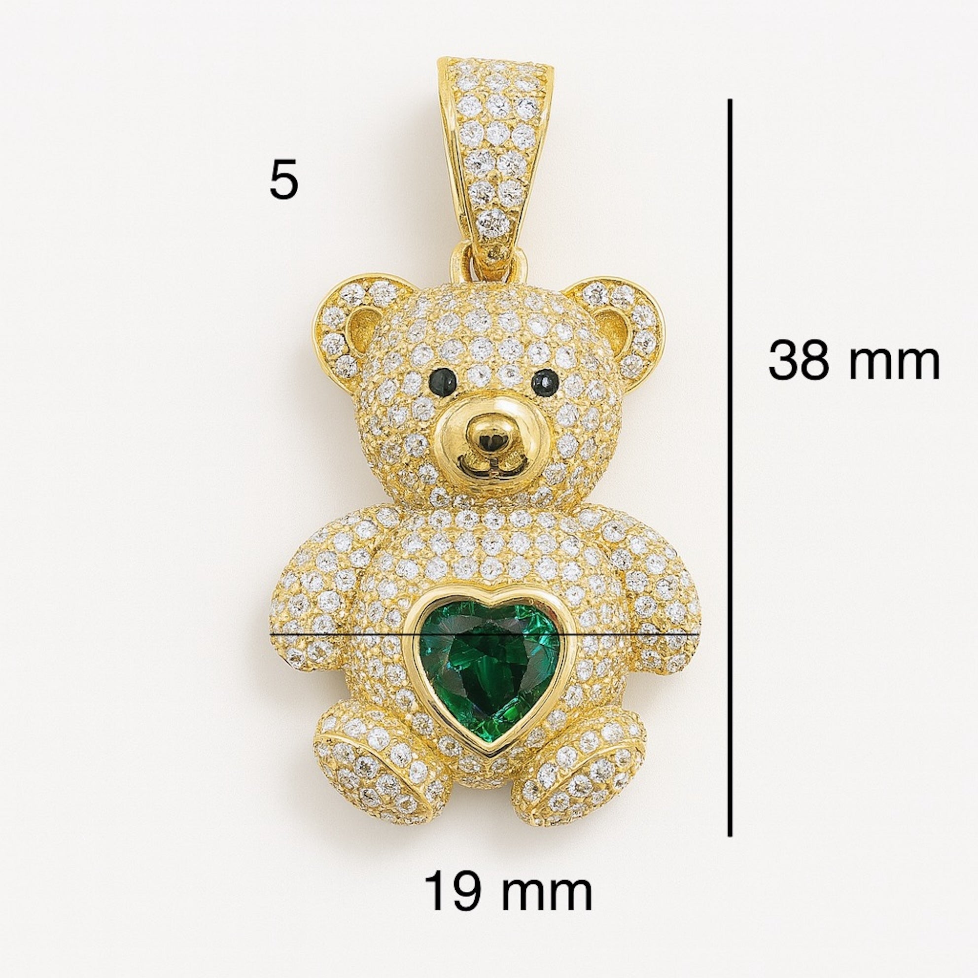 Dijes de osos en oro - Joyería TuOro