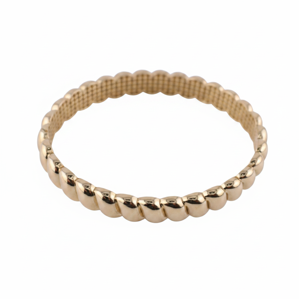 Pulsera tipo esclava de Oro 14K