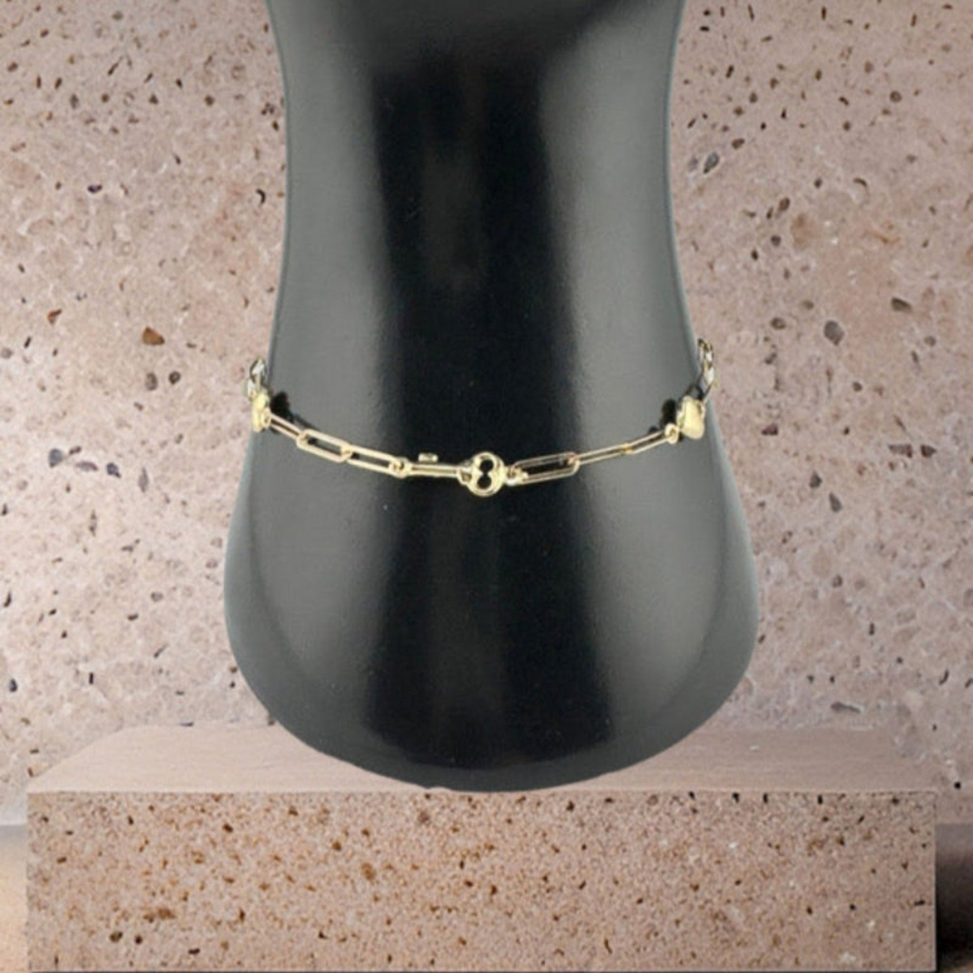 Pulseras de llaves y corazones - Joyería TuOro