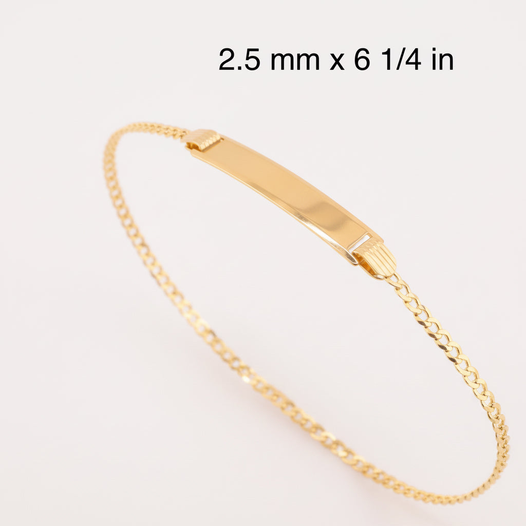 Pulseras de oro para bebes - Joyería TuOro