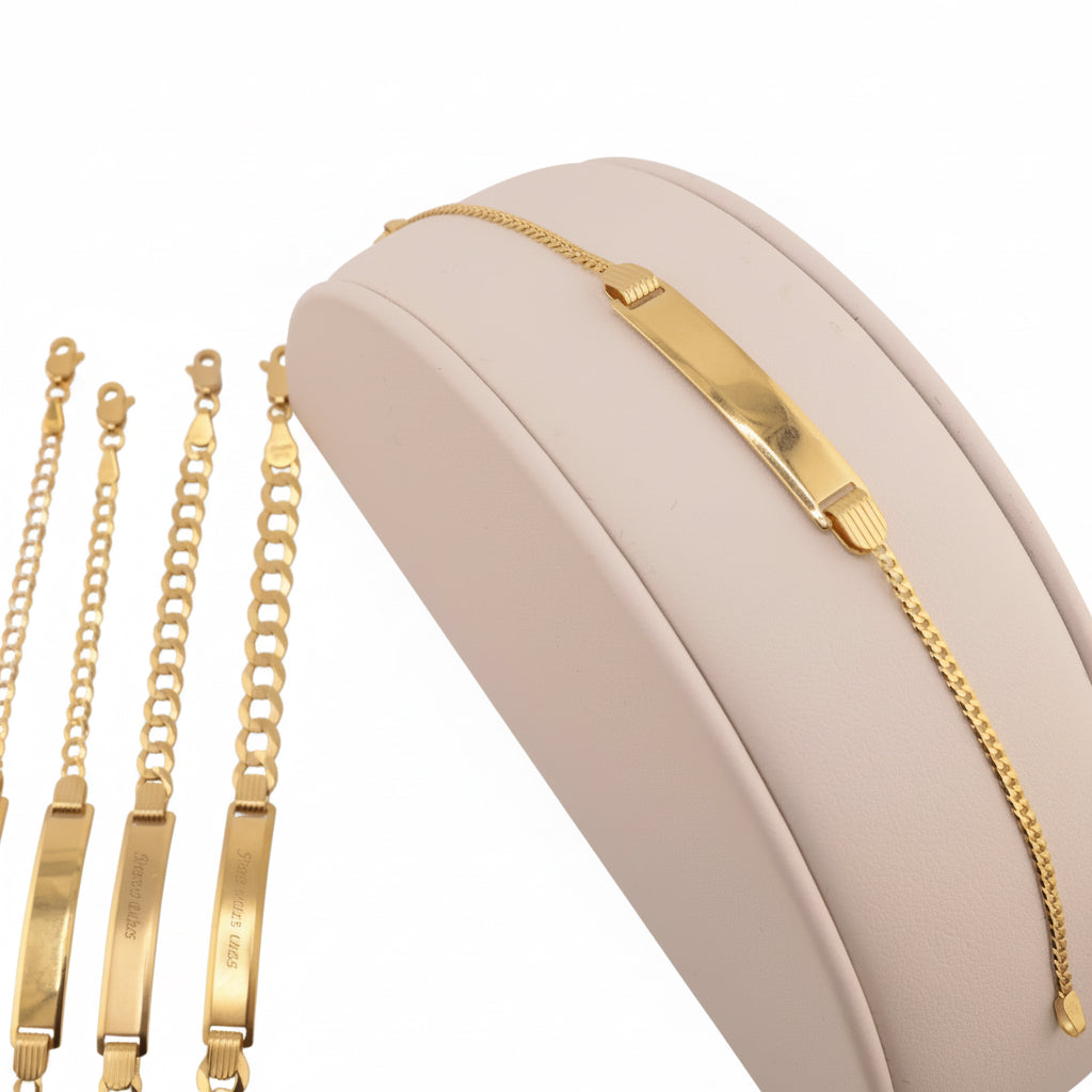 Pulseras de oro para bebes - Joyería TuOro