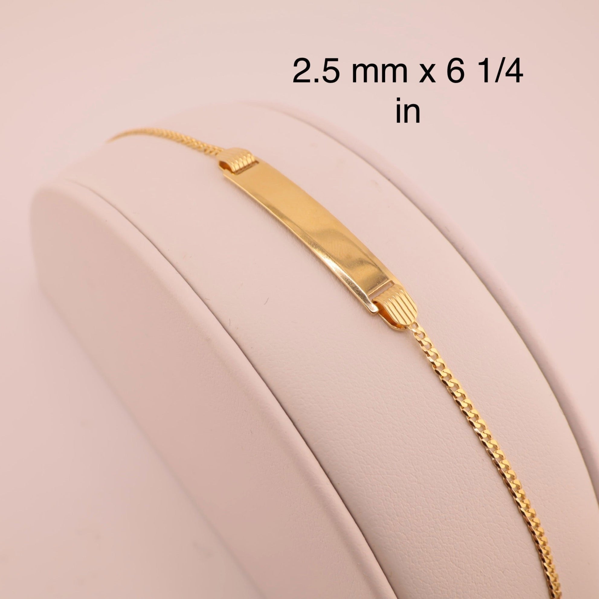 Pulseras de oro para bebes - Joyería TuOro