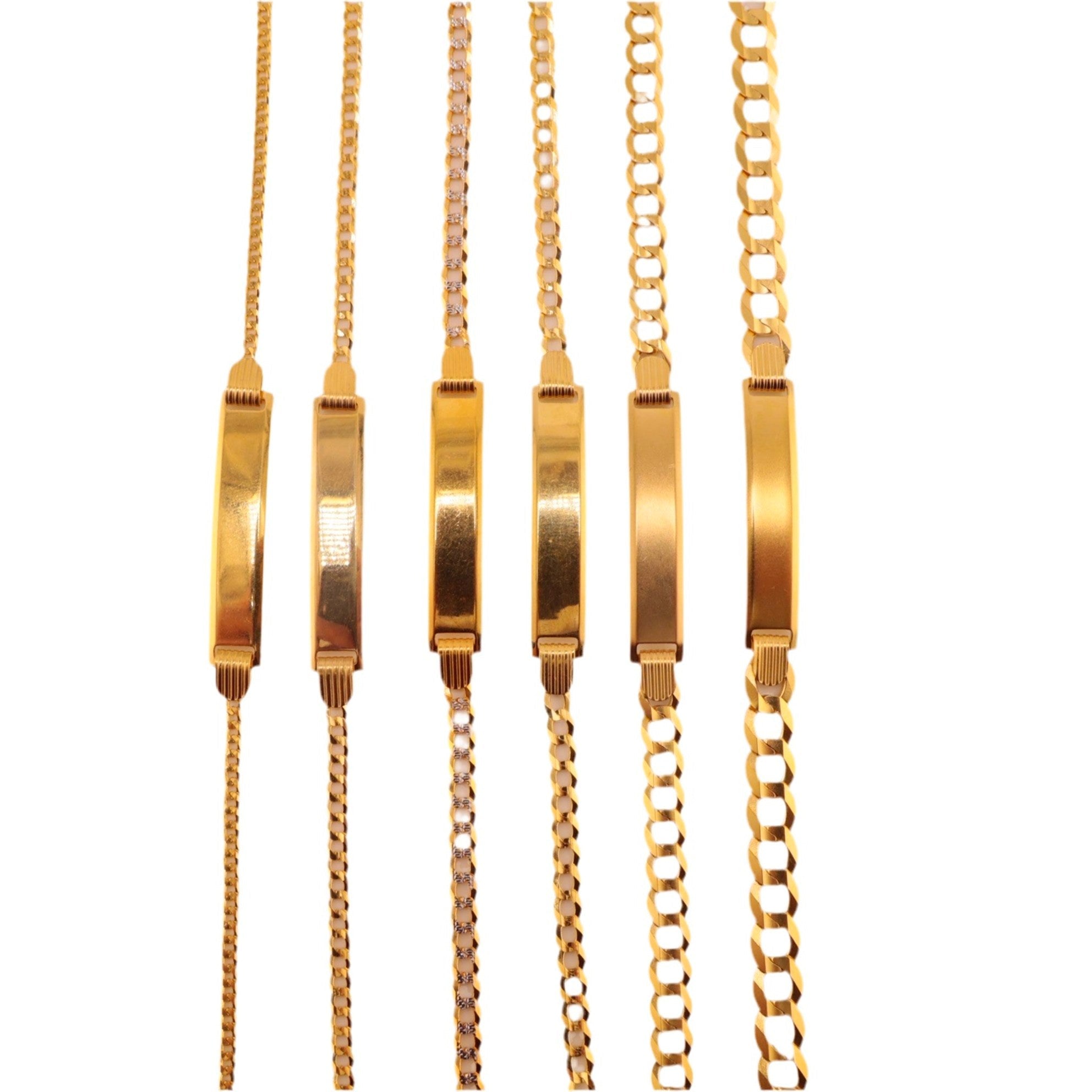 Pulseras de oro para bebes - Joyería TuOro