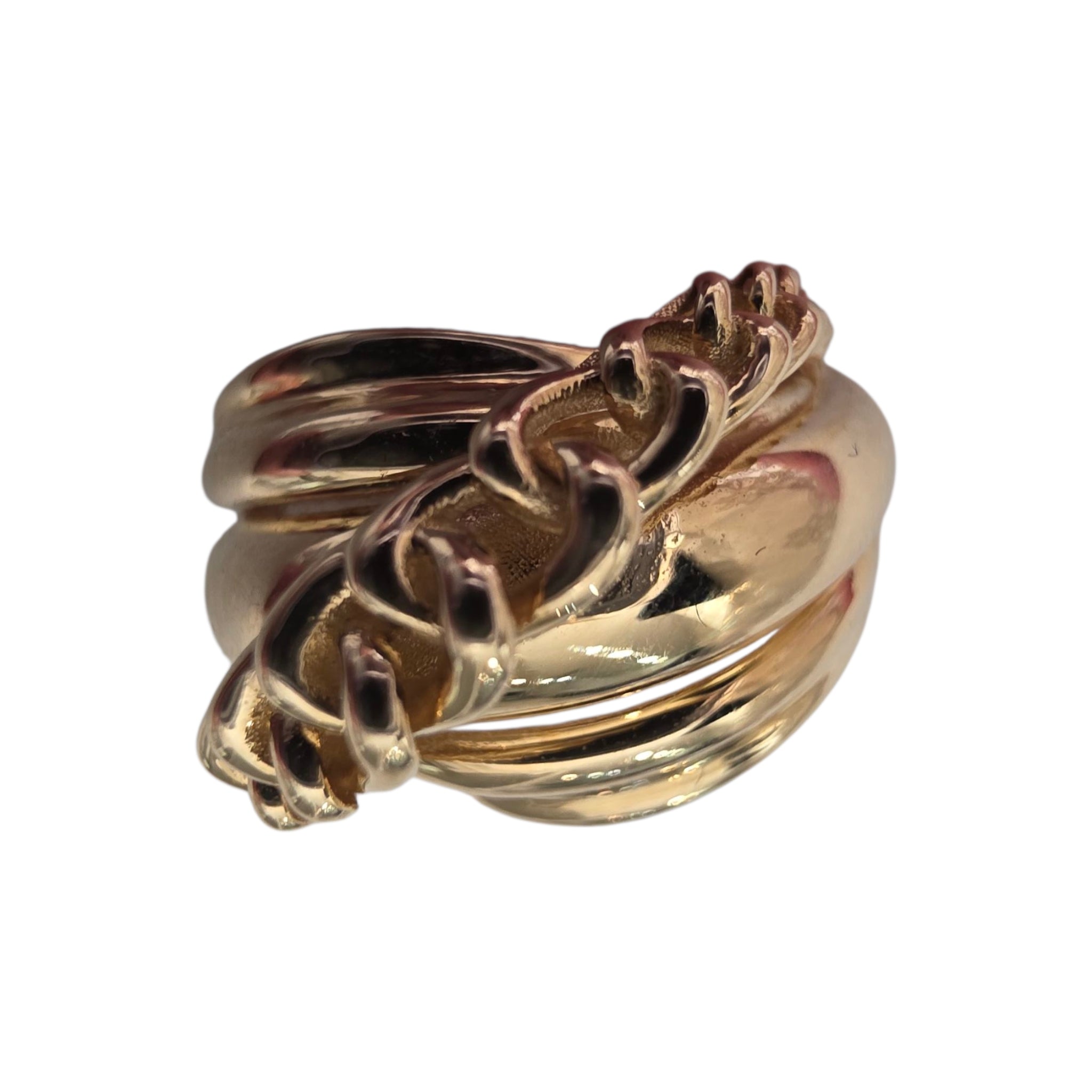 Anillo de coctel en oro