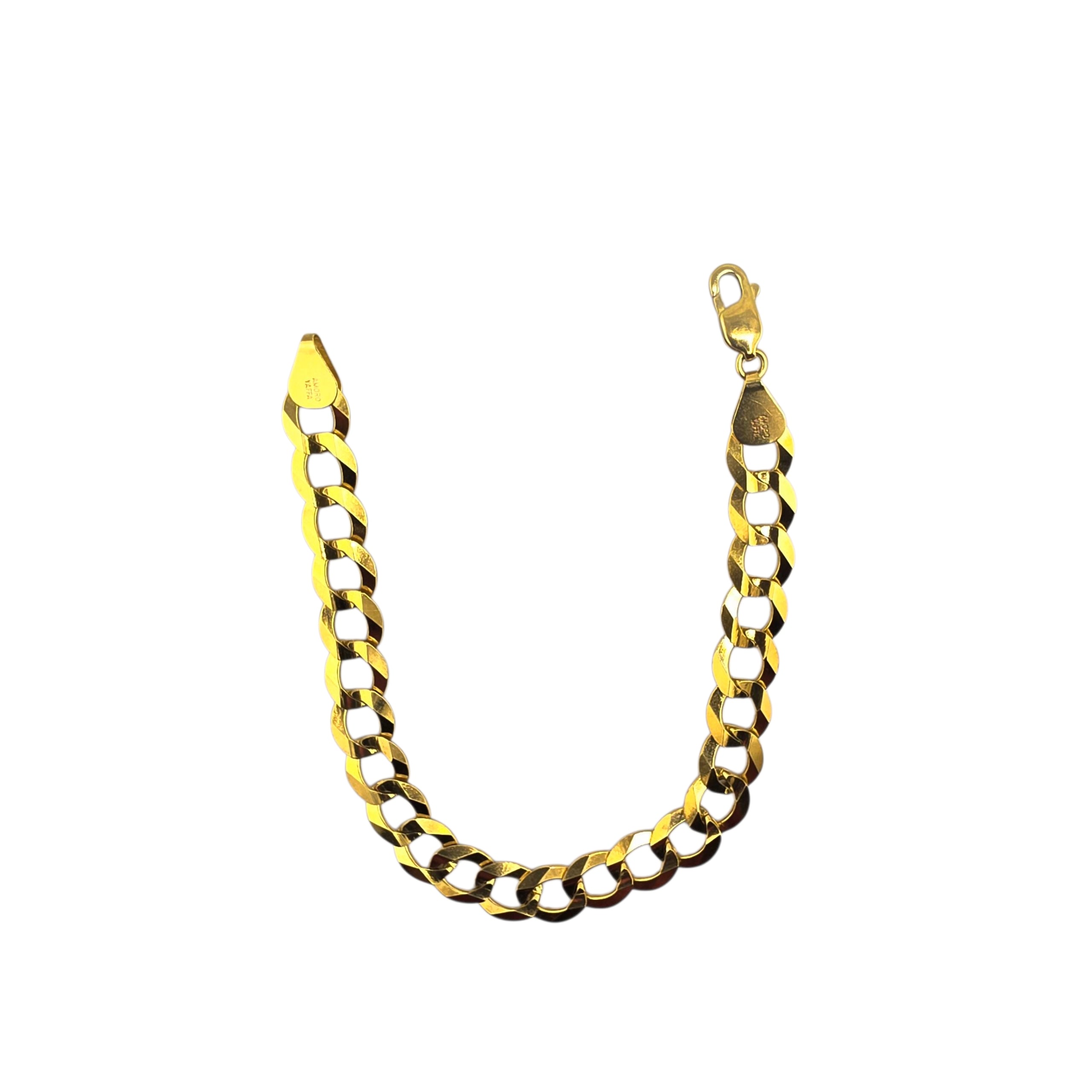 Pulsera Cubana Italiana de Oro 14K