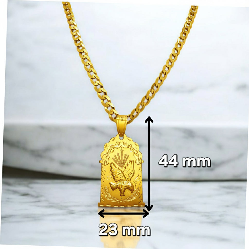 Cadena cubana-italiana de 5.5 mm en Oro 10K