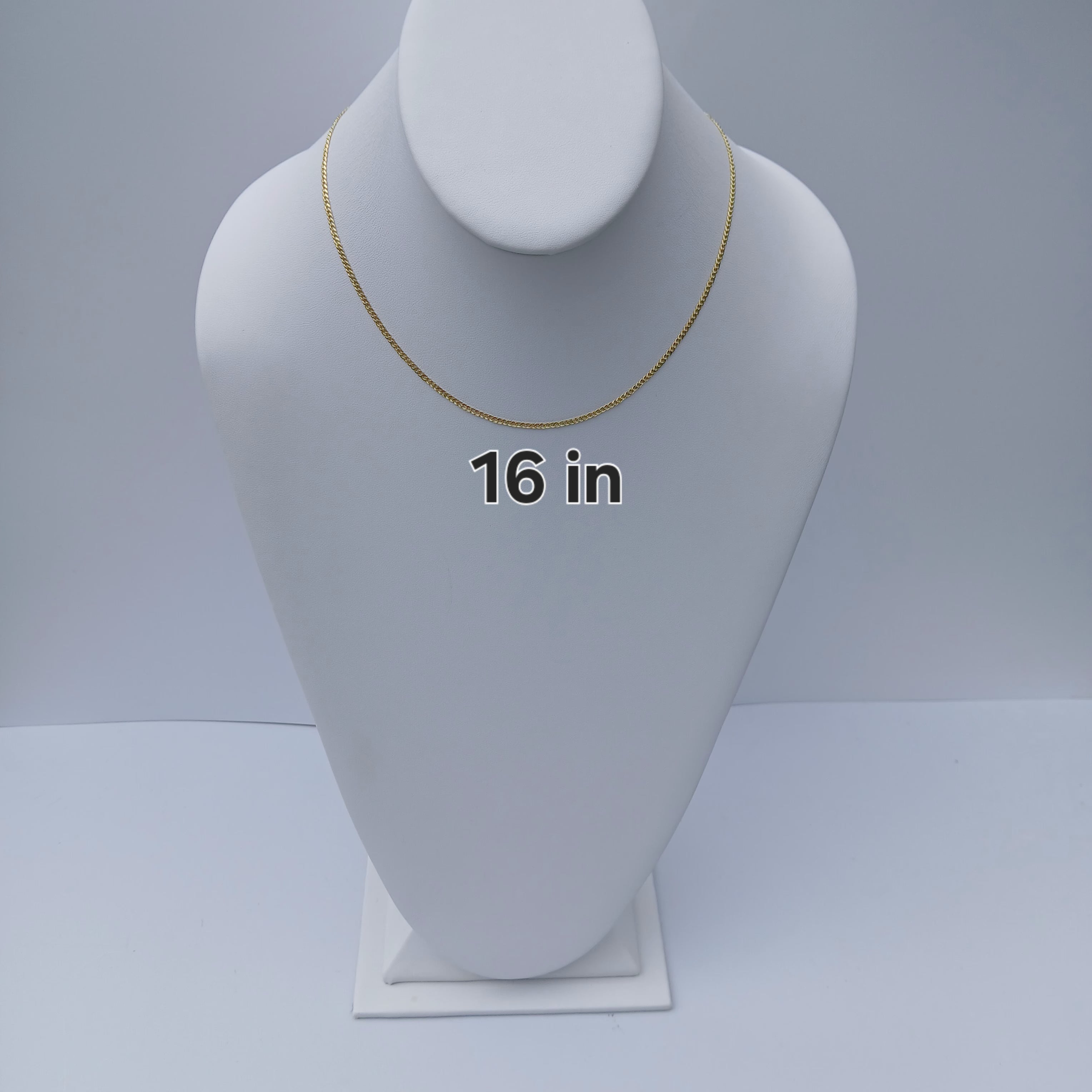 Cadena cubana italiana 2 mm oro 14K